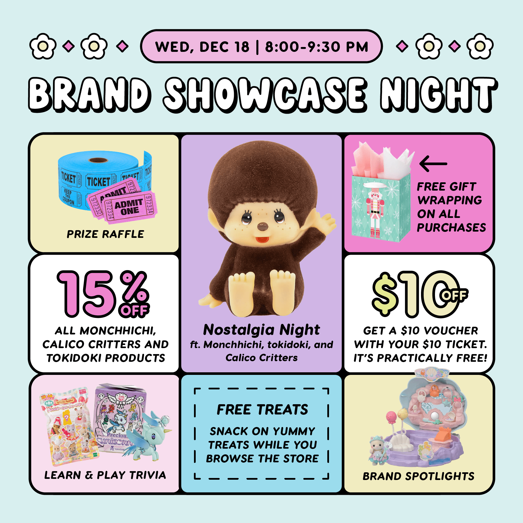 Brand Showcase: Nostalgia Night