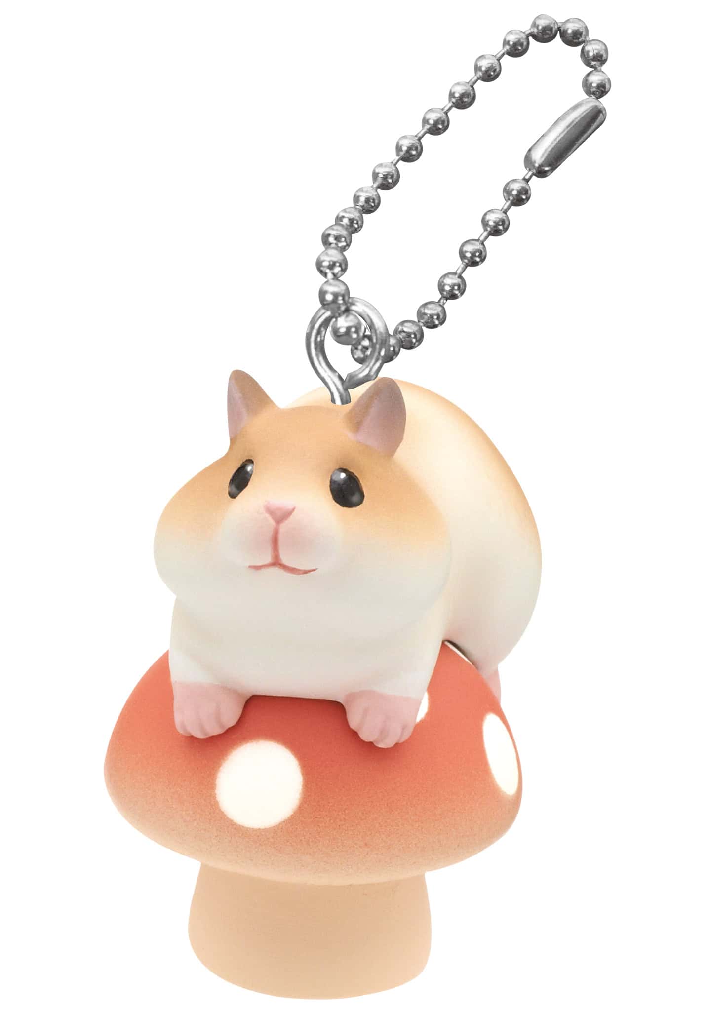 Hamster On Mushroom Keychain Blind Box