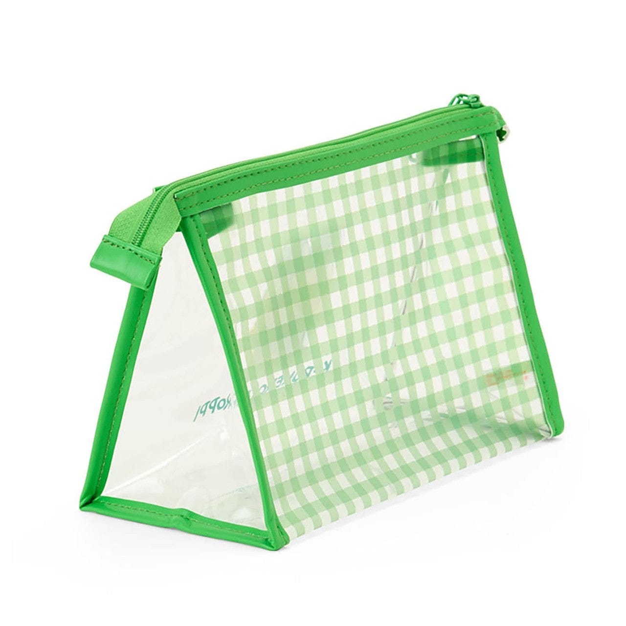 Keroppi Clear Gingham Pouch