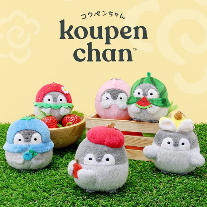 Koupen-chan Apple 3" Plush Mascot Keychain