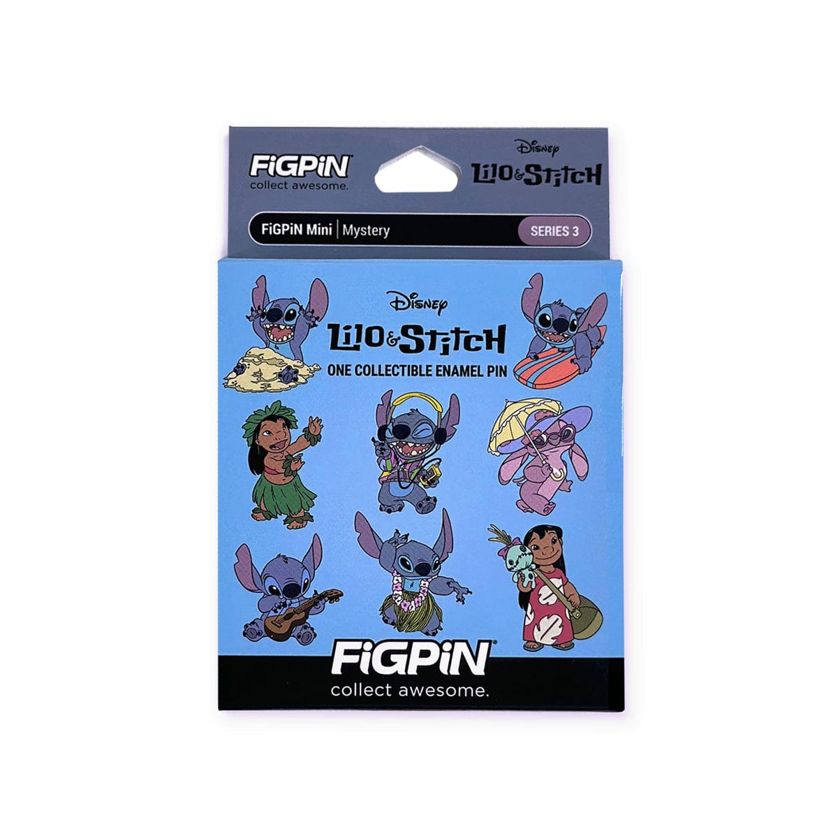 Lilo & Stitch Series 3 FiGPiN Mystery Mini Collectible Pin Blind Box