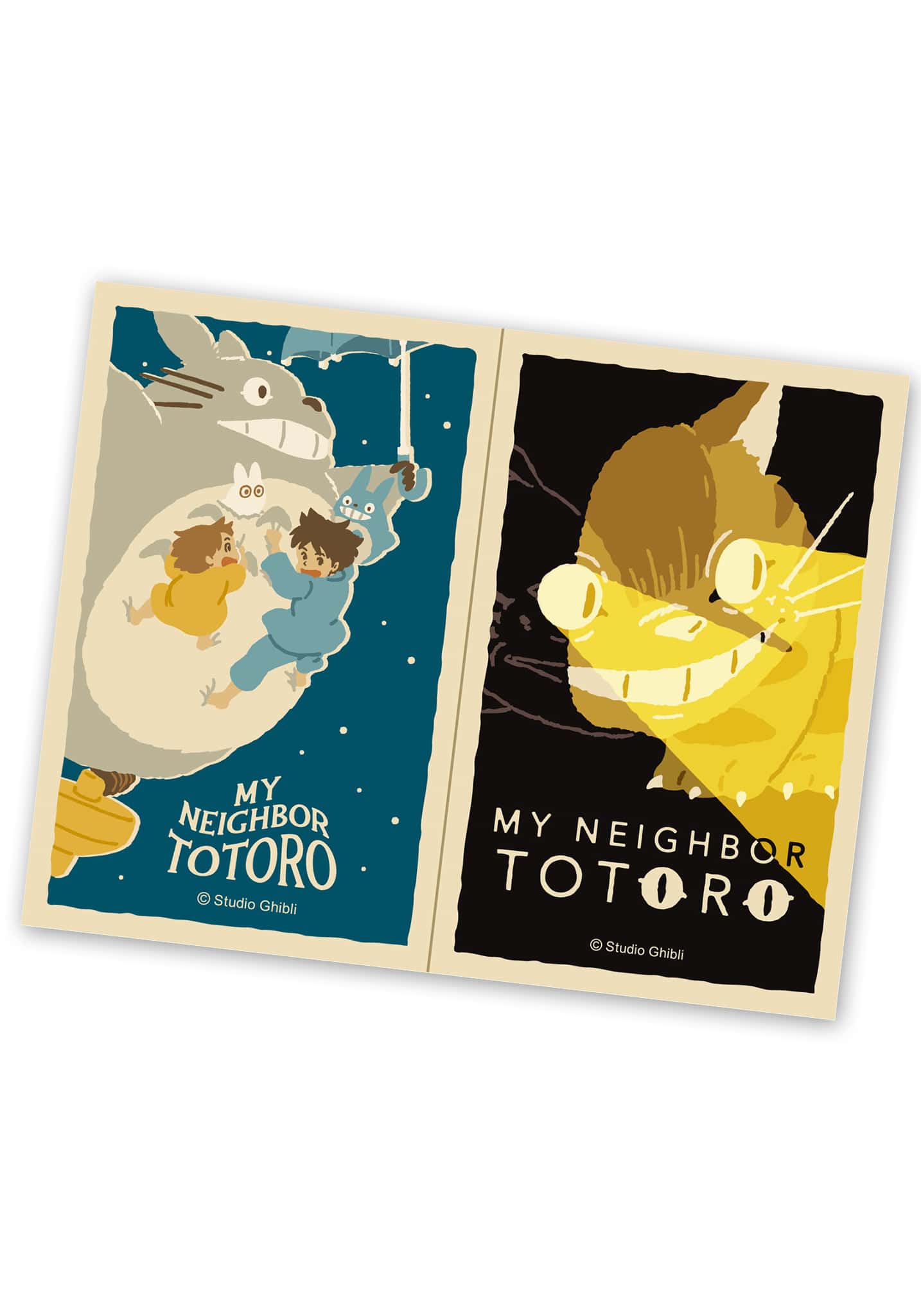 My Neighbor Totoro Retro Style Sticker 2 Pack