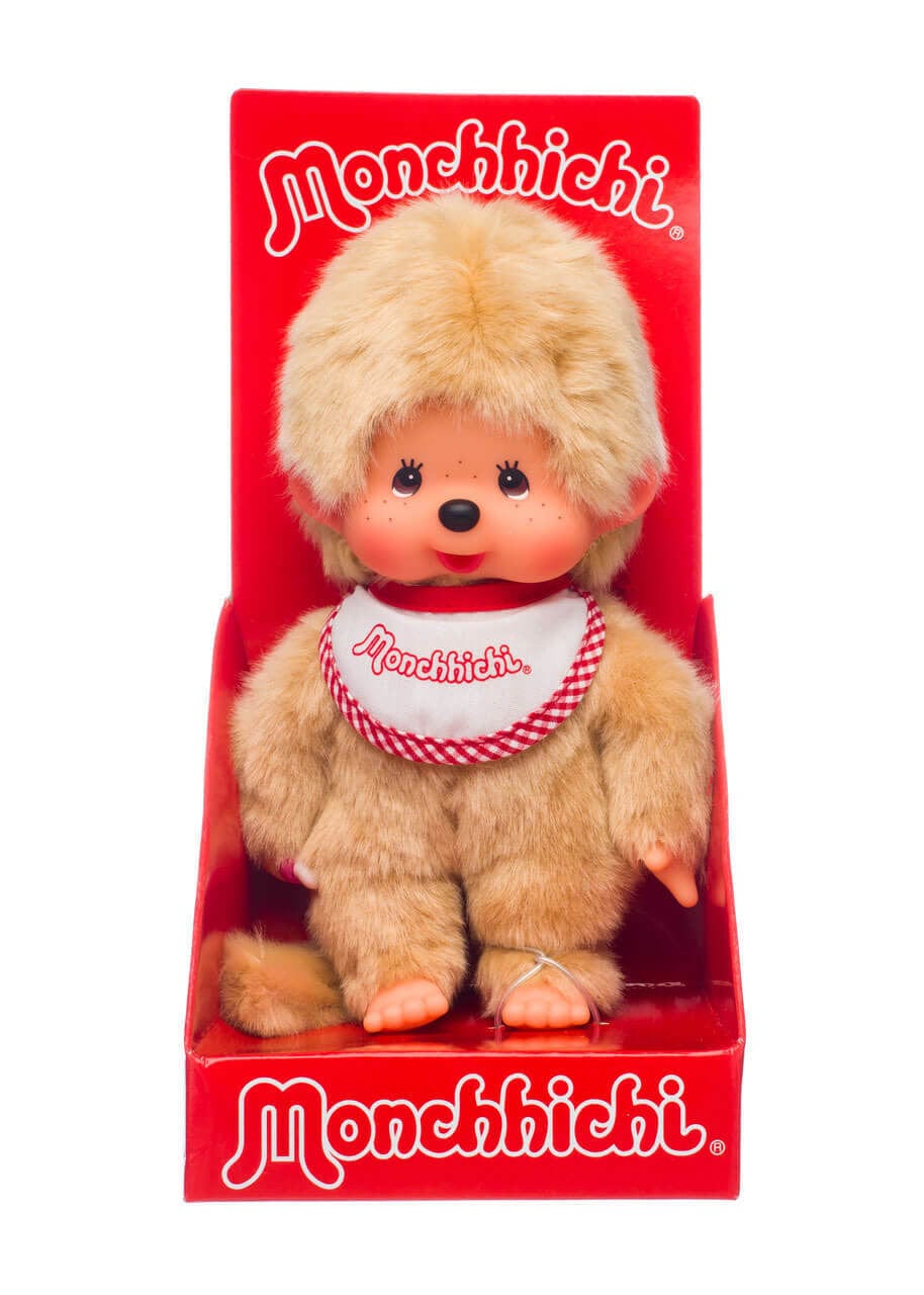 Golden Beige Boy Monchhichi 8" Plush