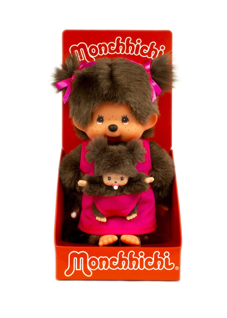 Mother and Baby Monchhichi 8&quot; Plush