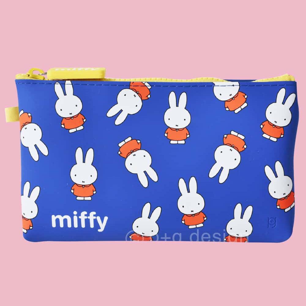 Miffy Rectangular Blue Pouch