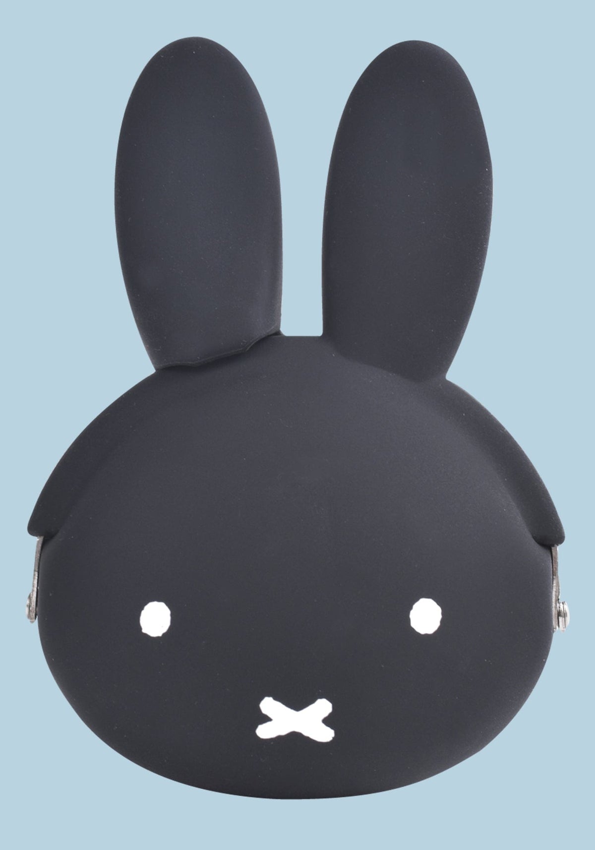 Miffy Clasp Style Coin Purse Black mimi POCHIBI