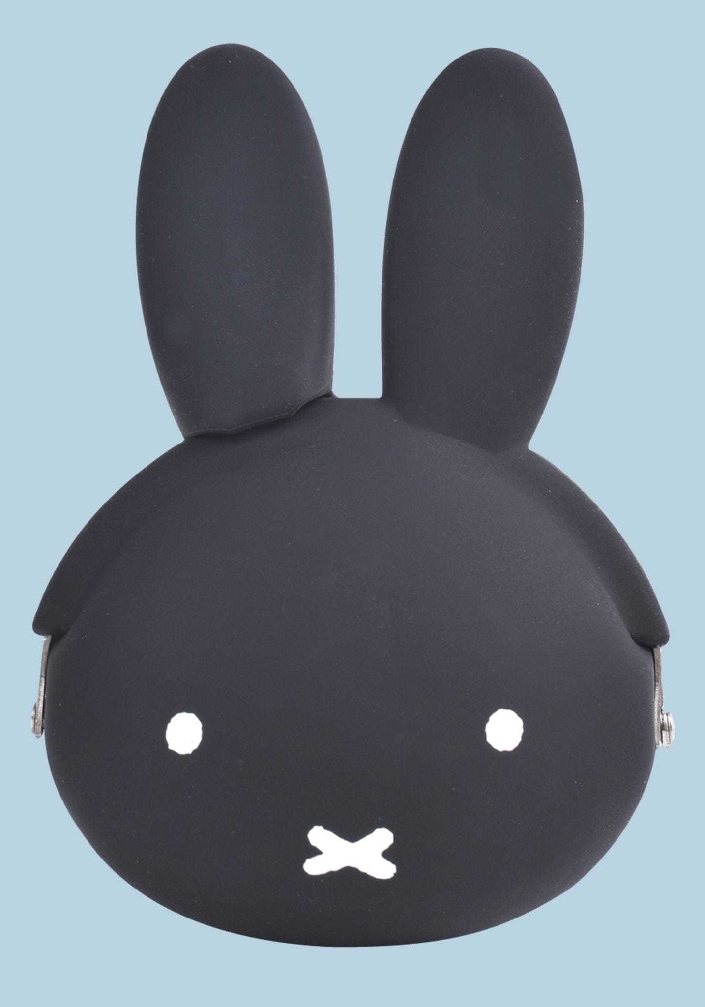 Miffy Clasp Style Coin Purse Black mimi POCHIBI