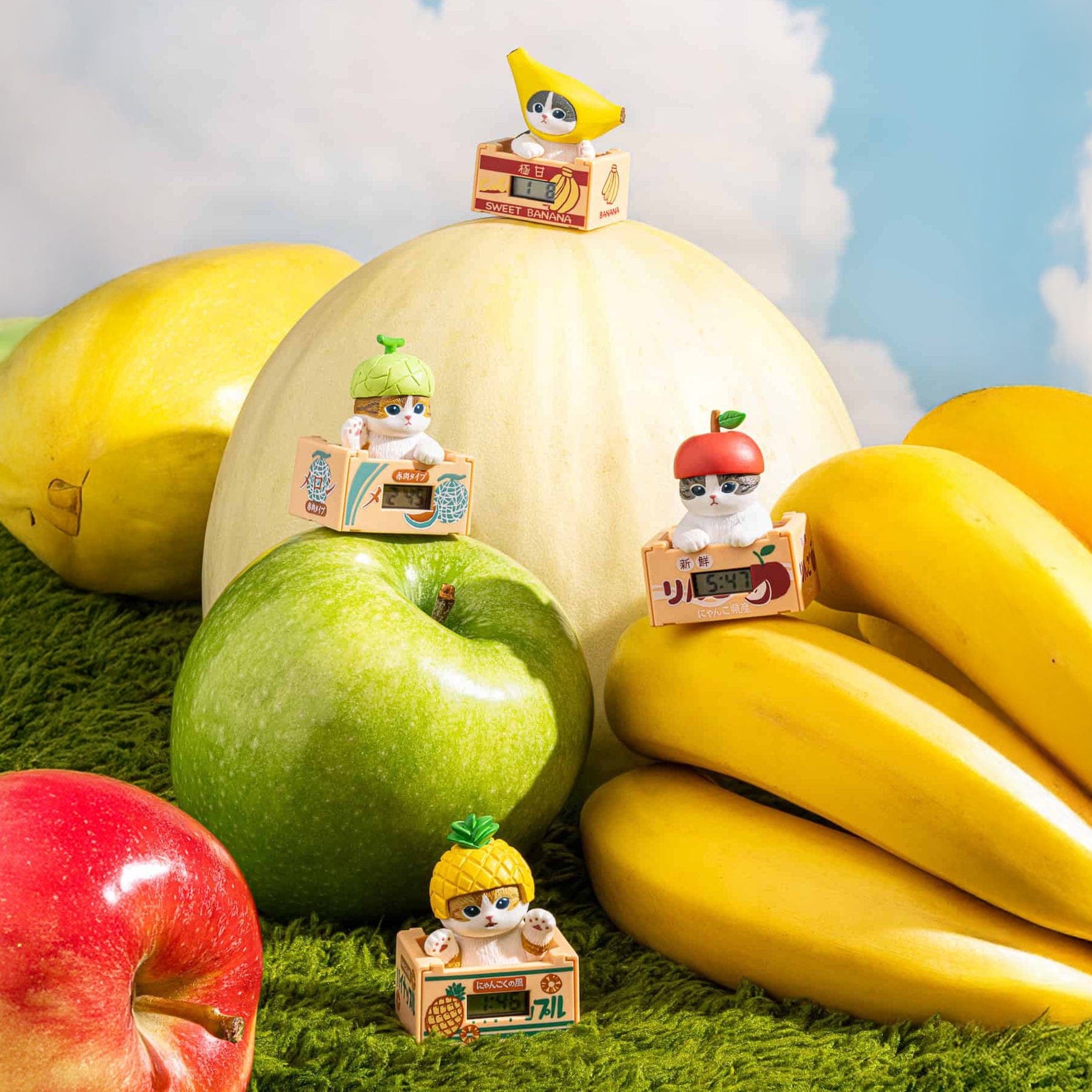 Mofusand Fresh Fruit Meow Watch Blind Box