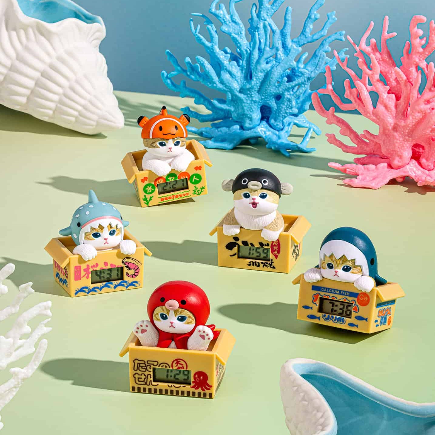 Mofusand Marine Life  Meow Watch Blind Box