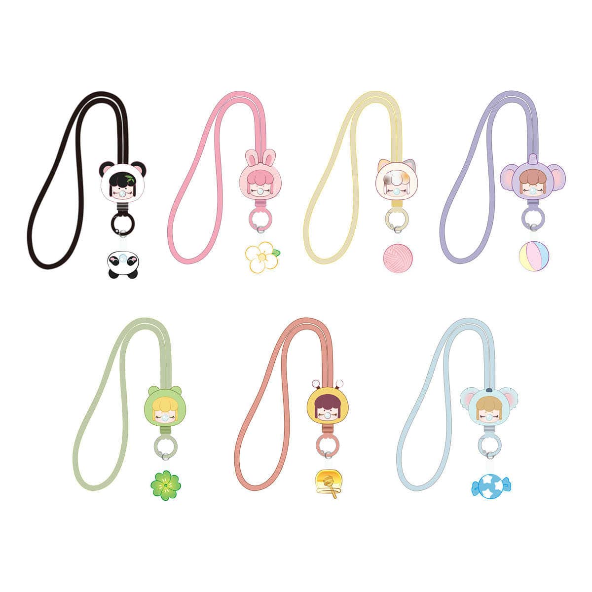 Nanci Baby Fluffy Party Cell Phone Strap Blind Box