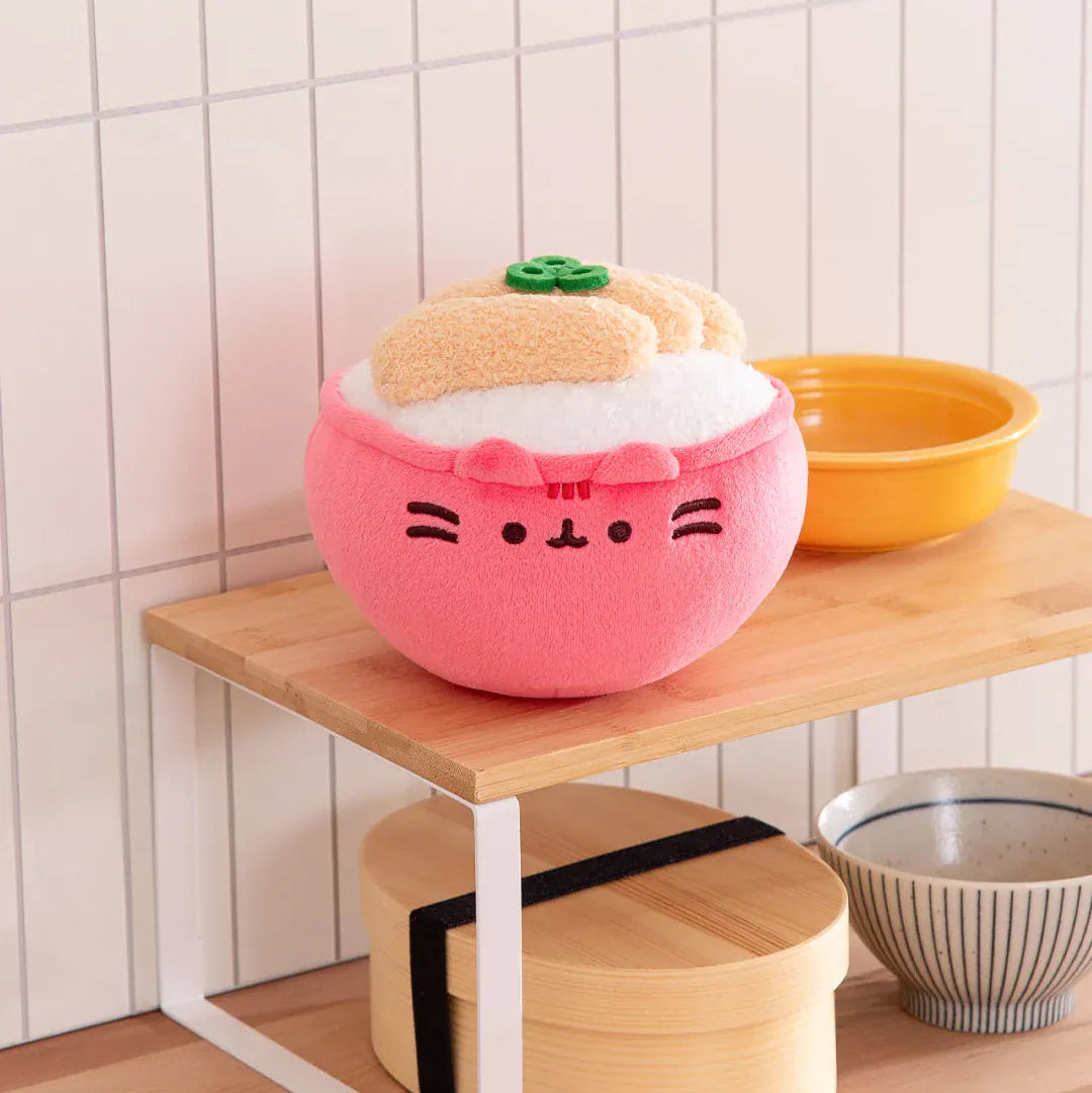 Pusheen Katsu Rice Bow 6" Plush