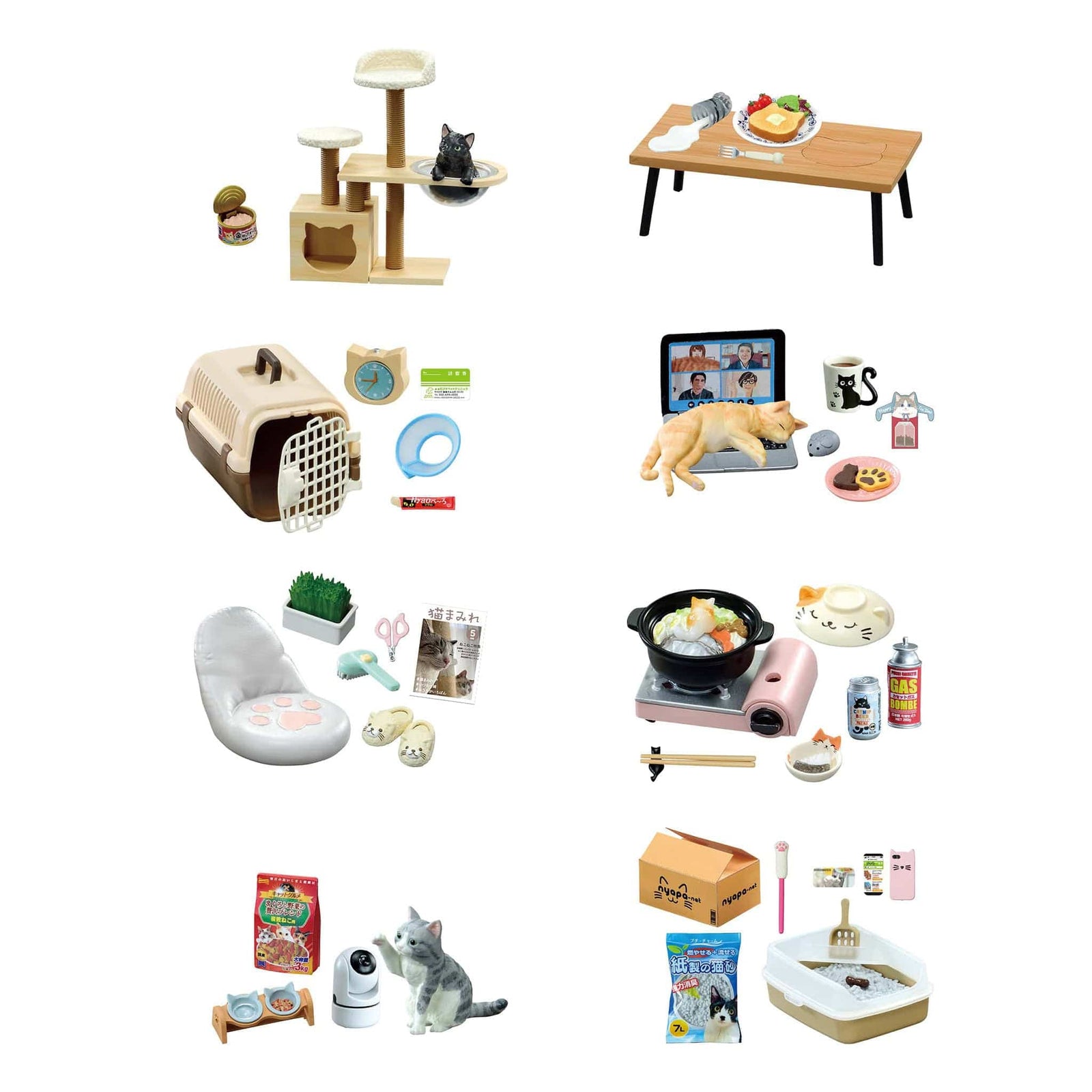 Life with Cats Re-ment Blind Box