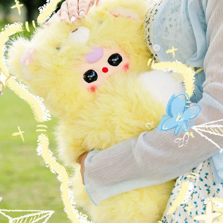 Baby Three Hugging Baby Backpack Plush Blind Box
