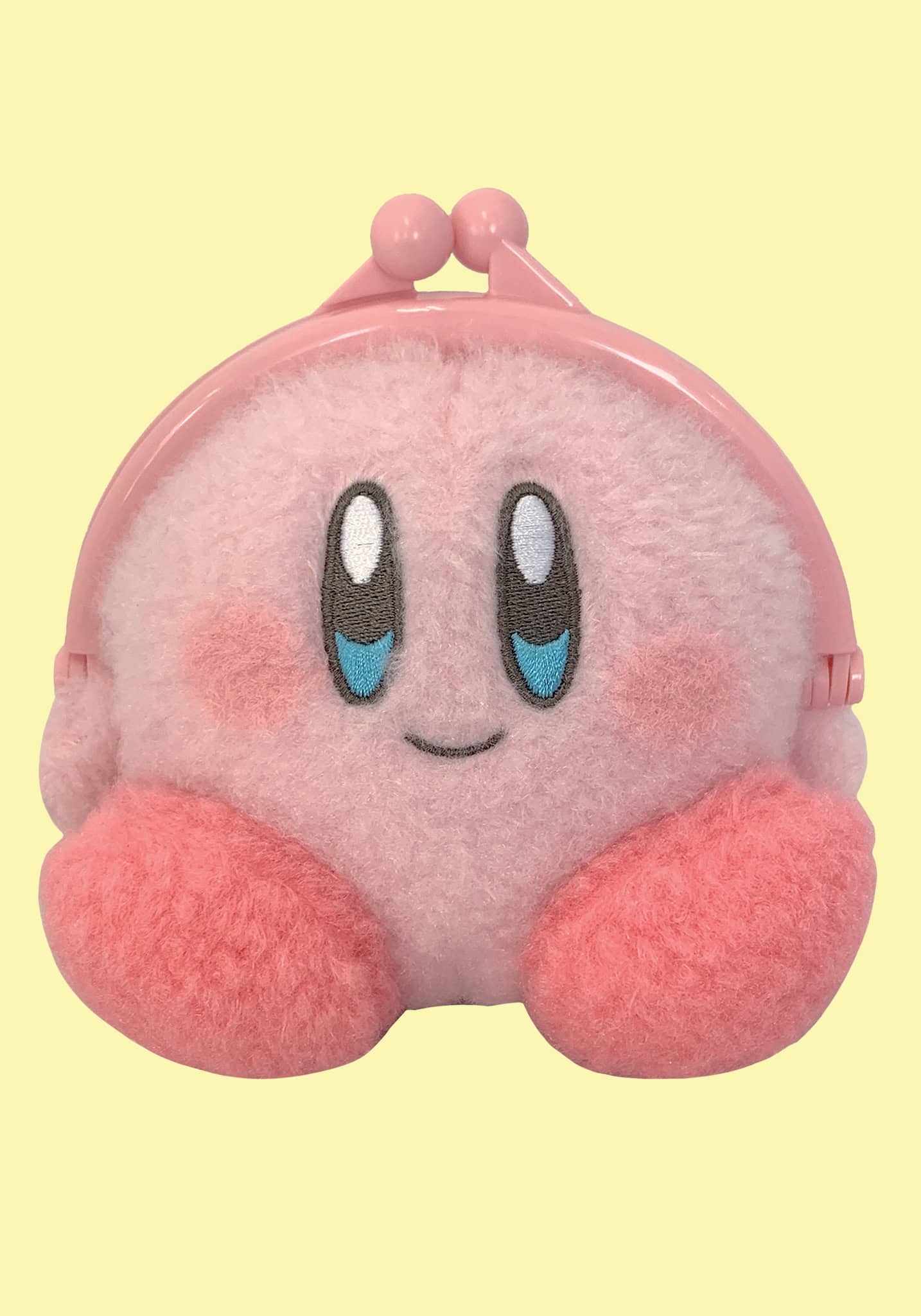 Kirby Fluffy Coin Purse Smiling Version