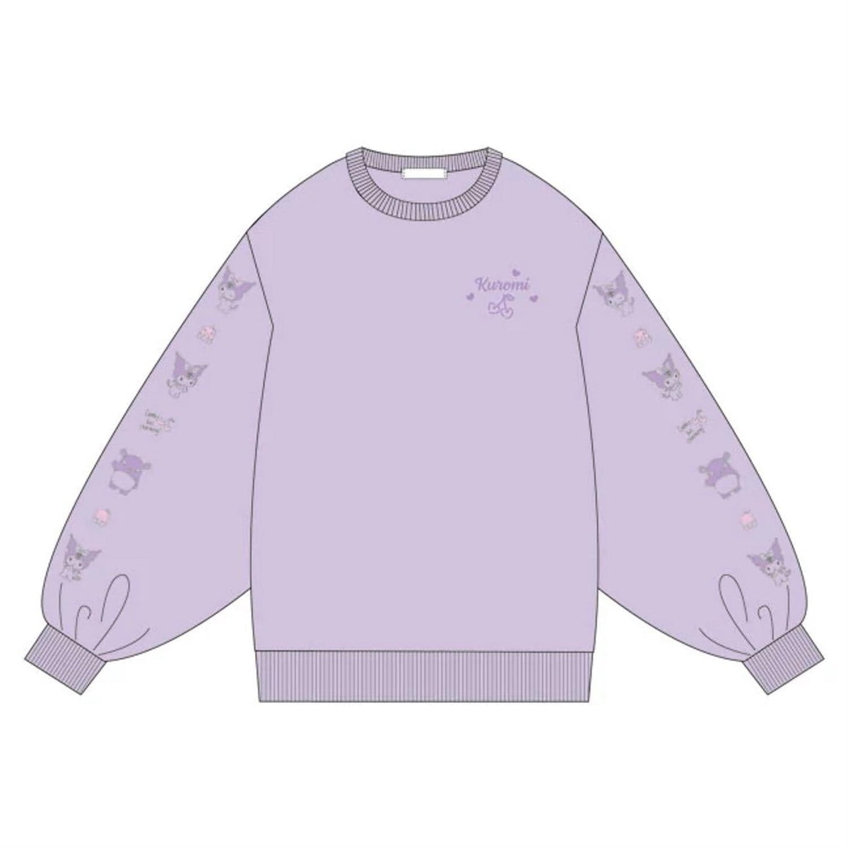 Kuromi Purple Sweatshirt