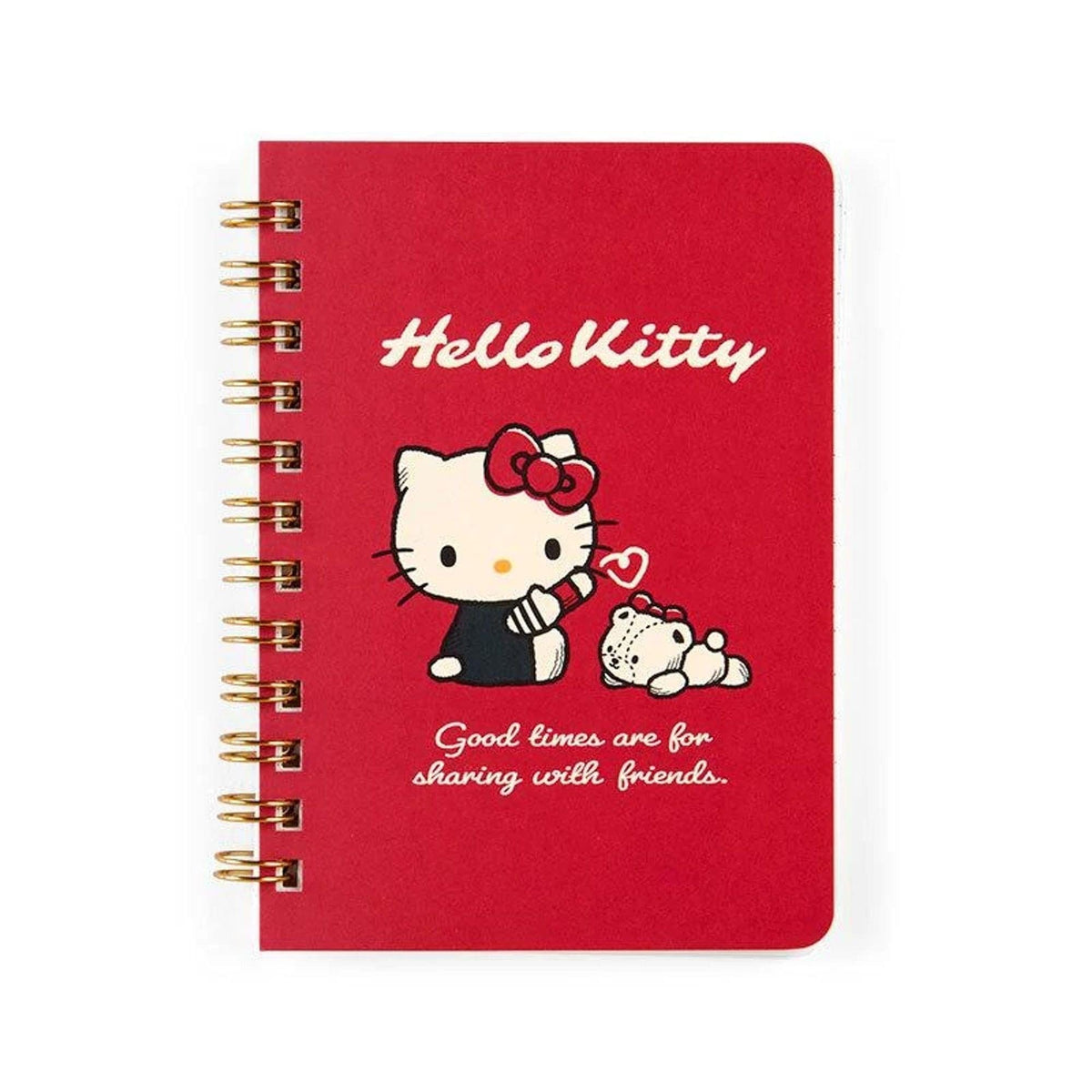 Hello Kitty and Tiny Chums B7 Lined Notebook