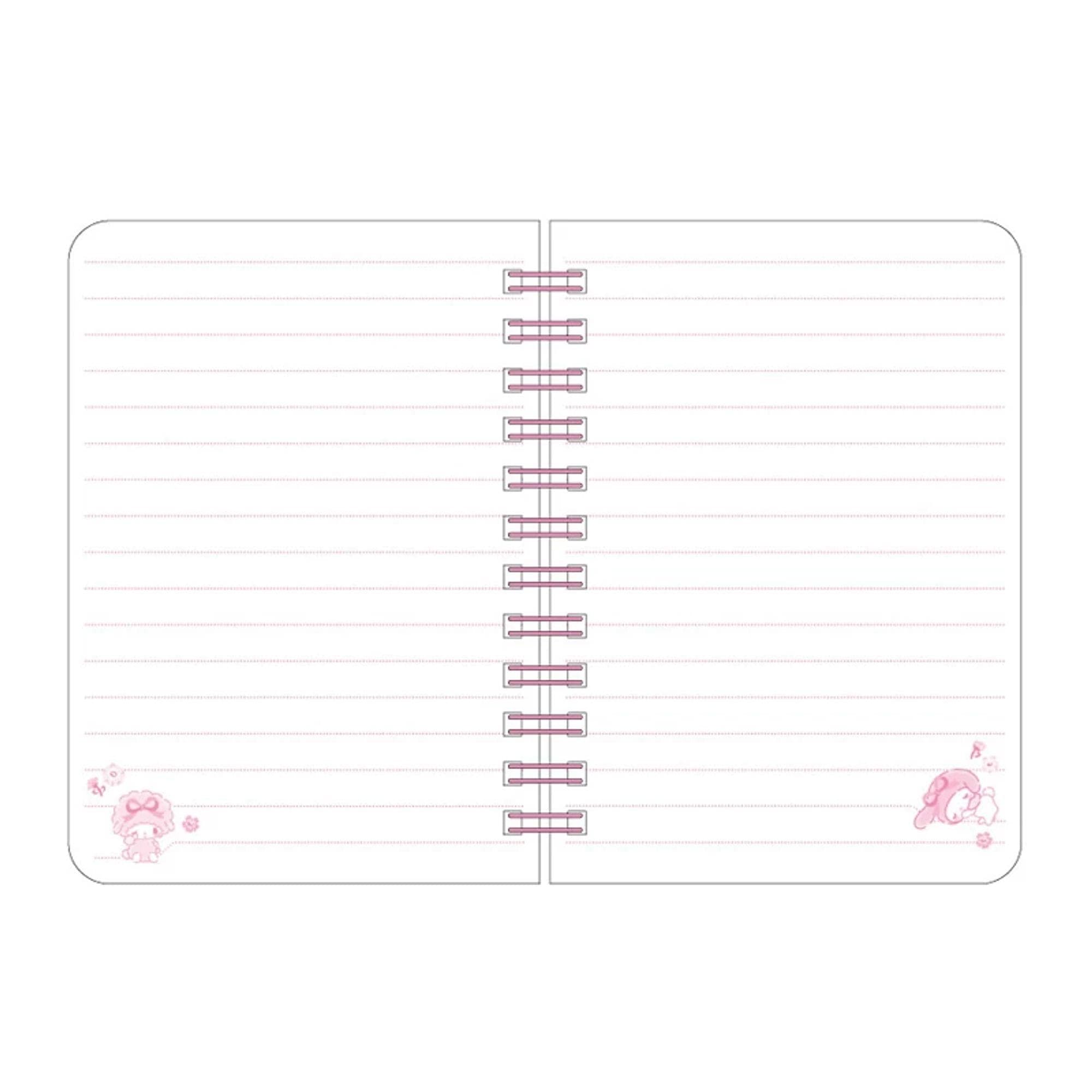 My Melody and My Sweet Piano B7 Lined Notebook