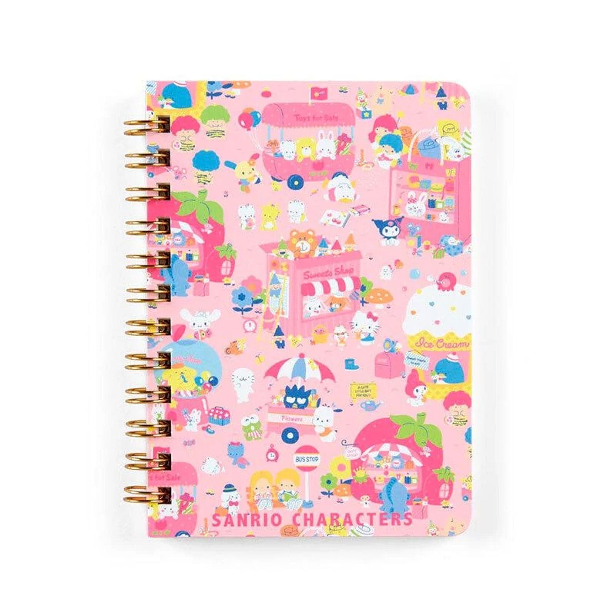 Sanrio Characters B7 Lined Notebook