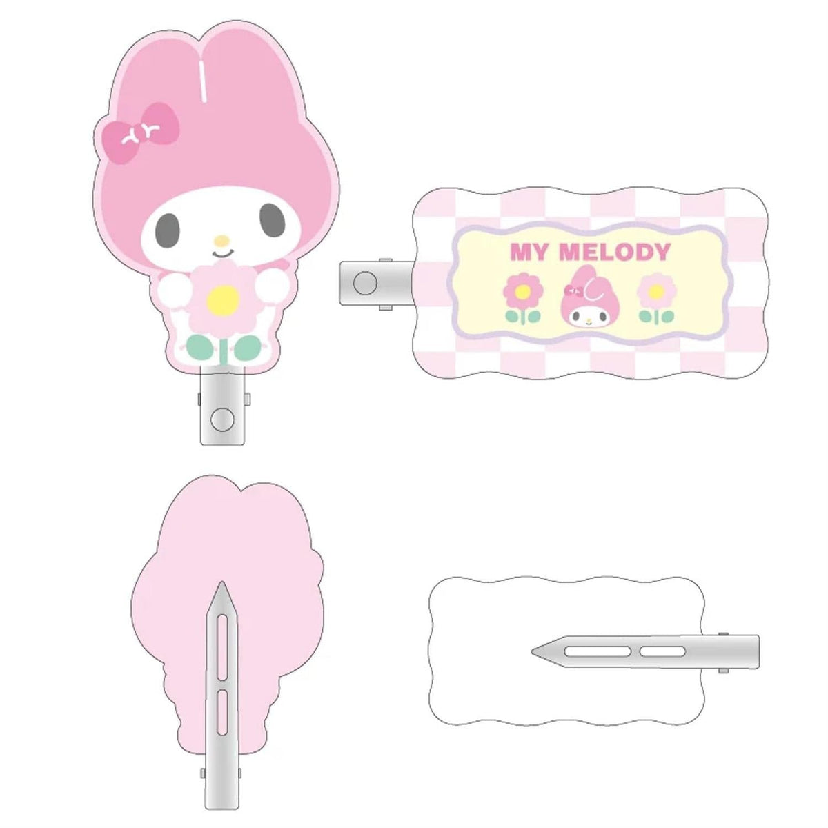 My Melody Flower Hair Clip Set of 2