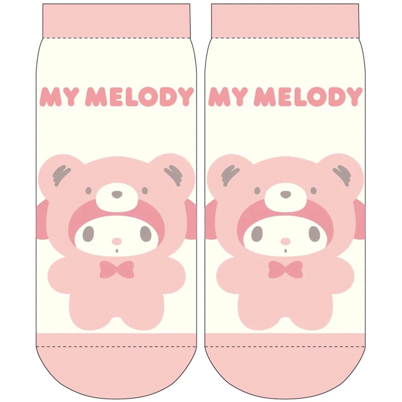 My Melody Bear Socks