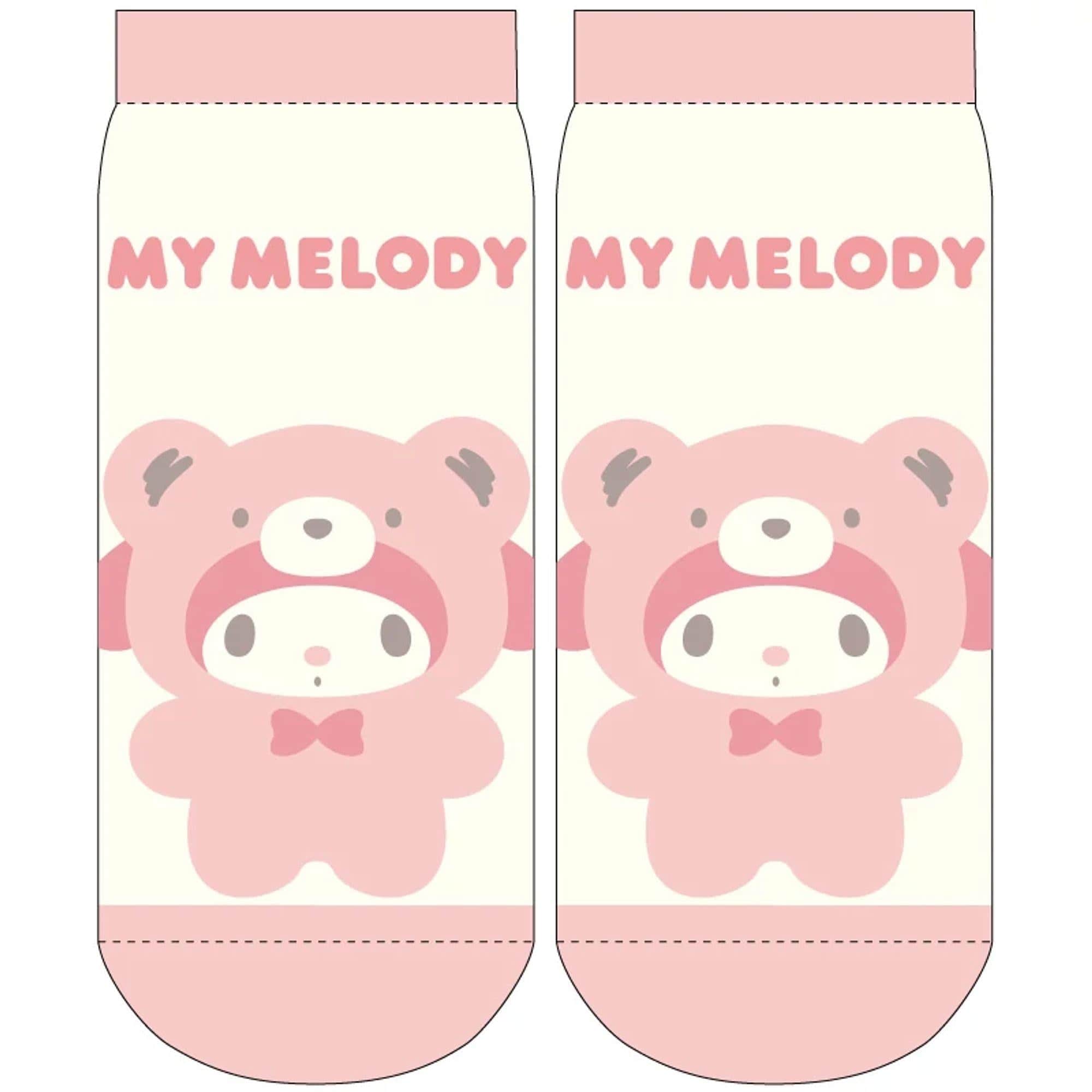 My Melody Bear Socks