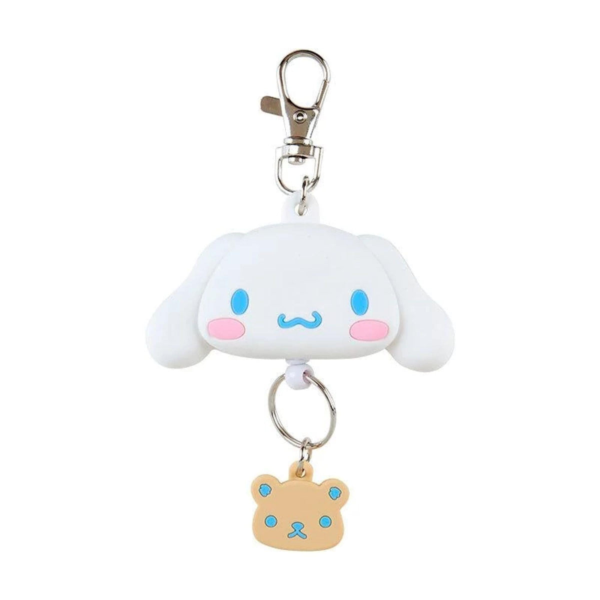 Cinnamoroll Keychain with Badge Reel