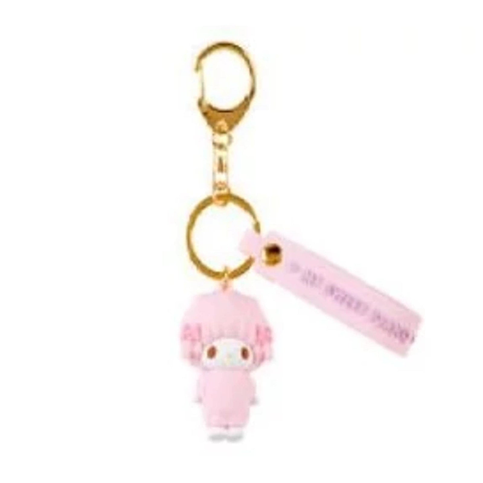 My Sweet Piano Rubber Keychain with Character Mascot