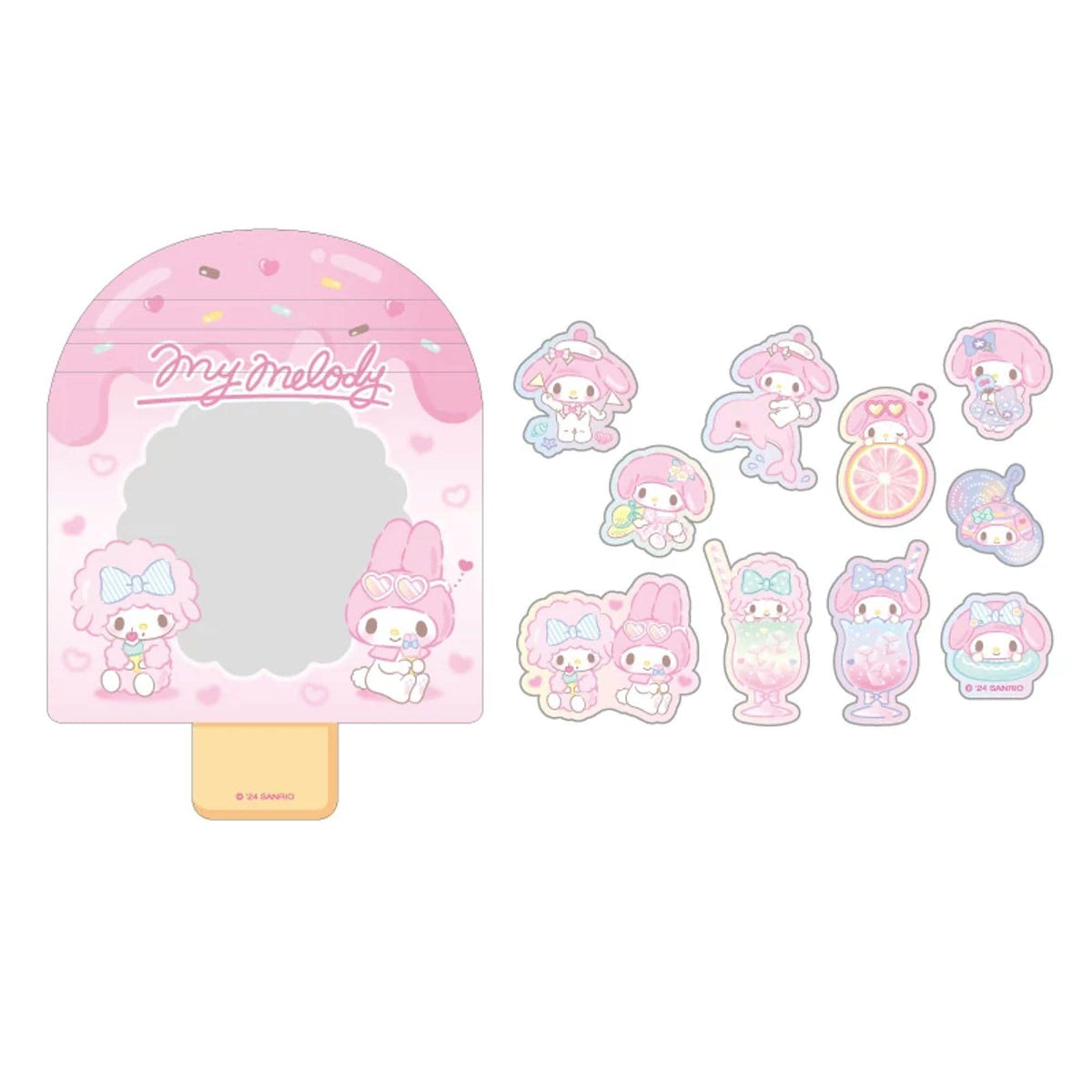 My Melody Popsicle Stickers