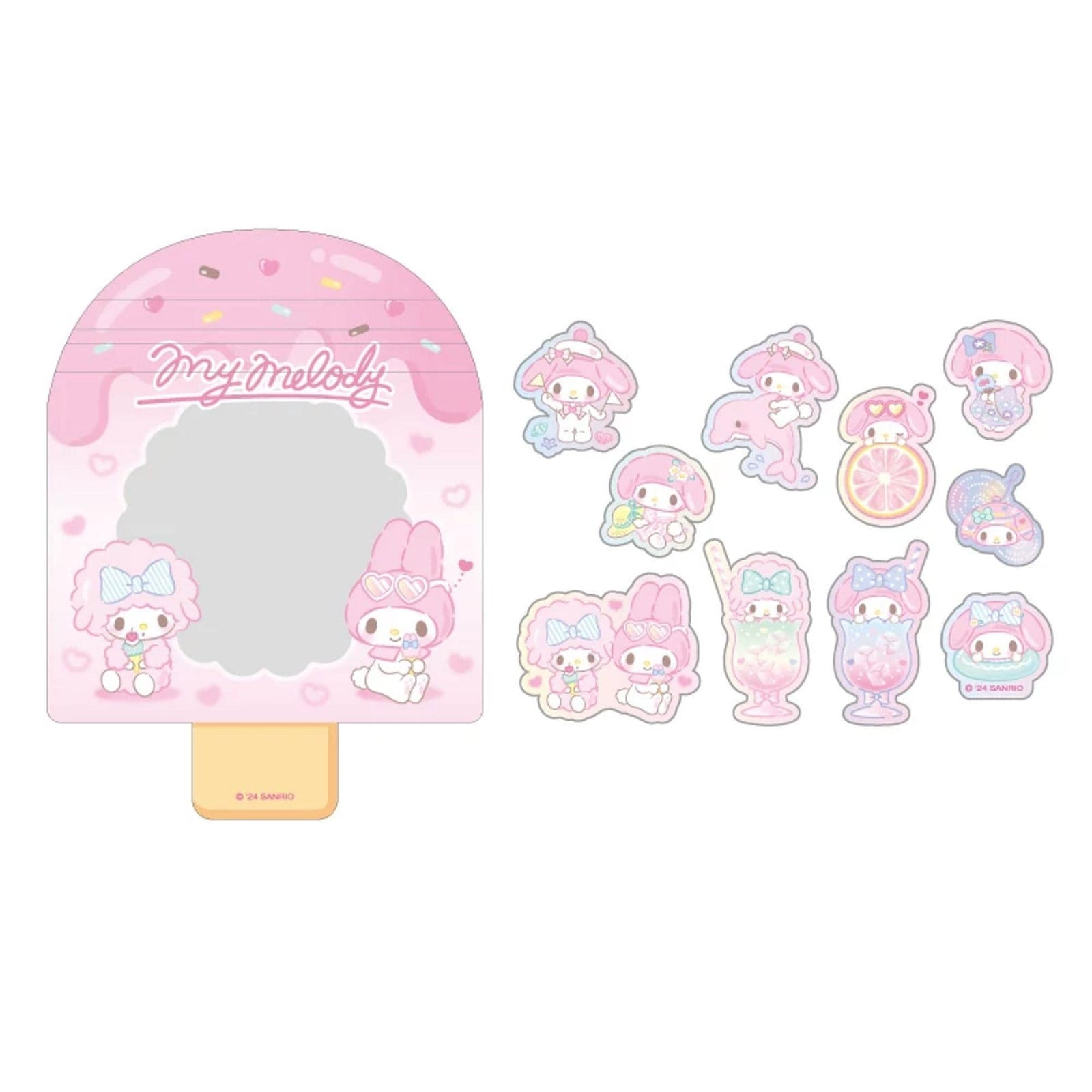 My Melody Popsicle Stickers