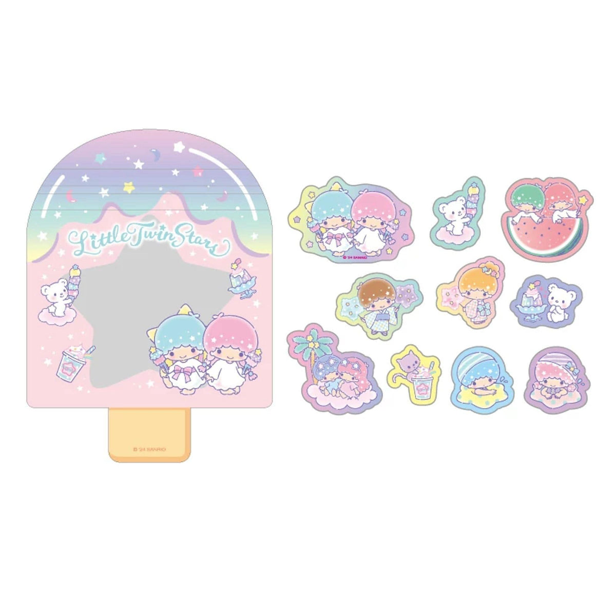 Little Twin Stars Popsicle Stickers