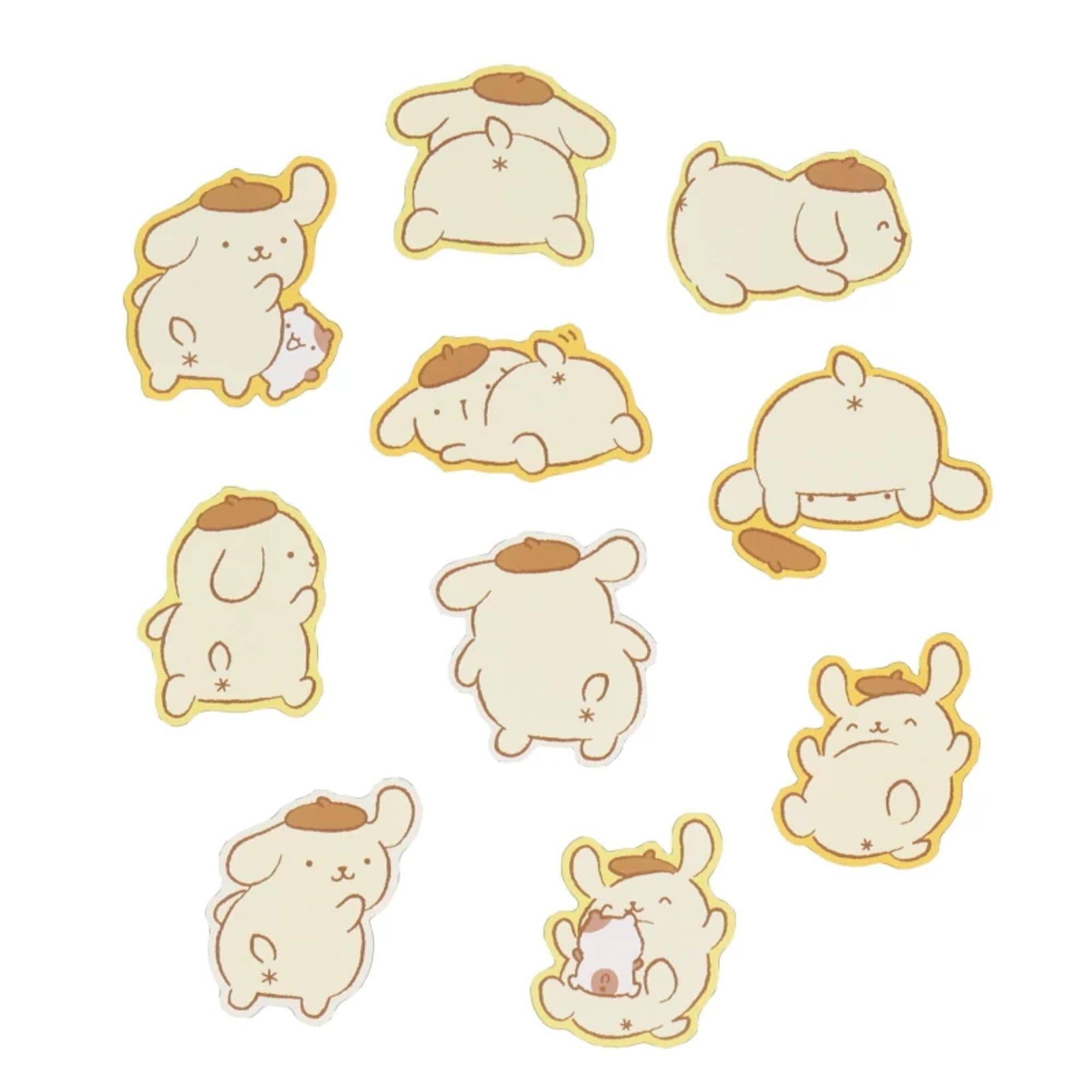 Pompompurin Sticker Flakes