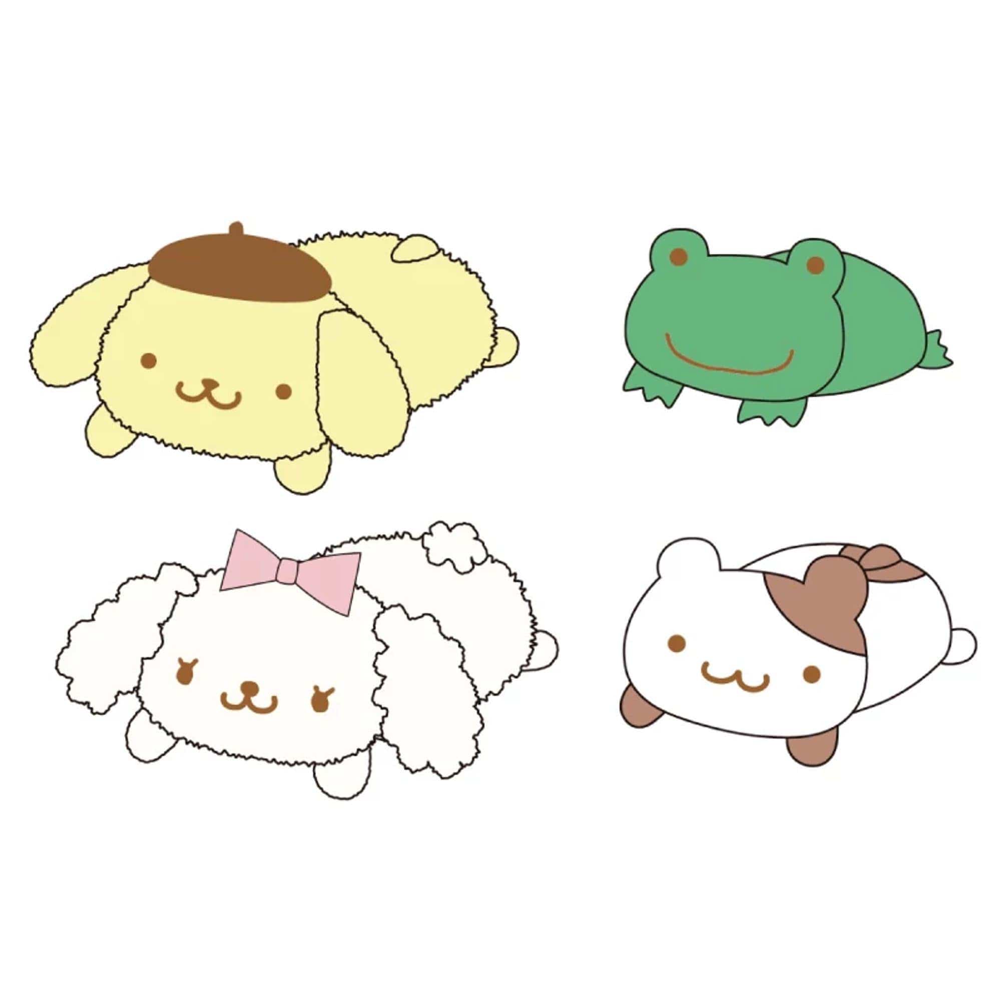 Pompompurin and Friends Mascot Blind Box