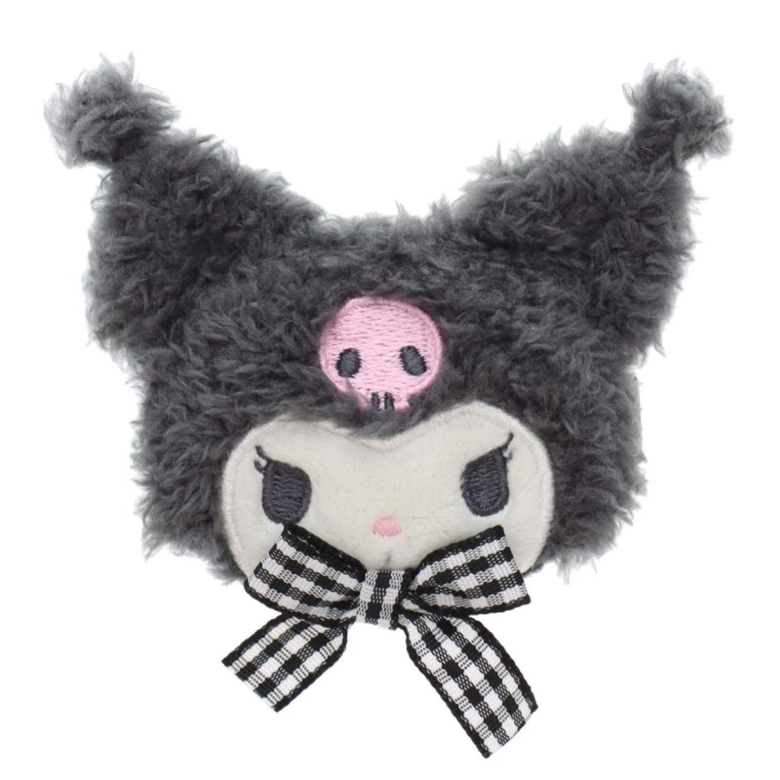 Kuromi Plush Hair Clip Sanrio Originals Japan