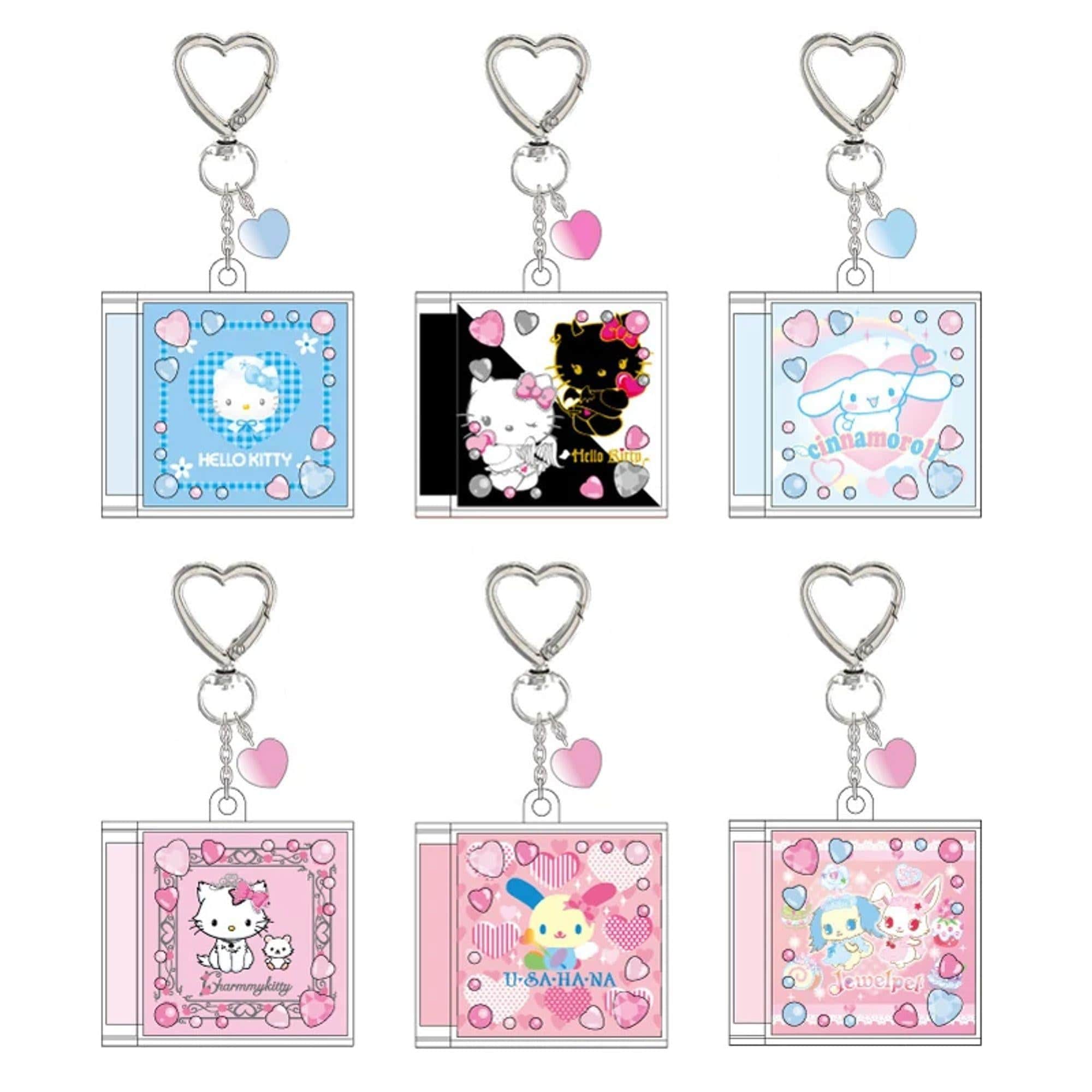 Sanrio Pop Stars Collection Mix B CD Keychain Blind Box