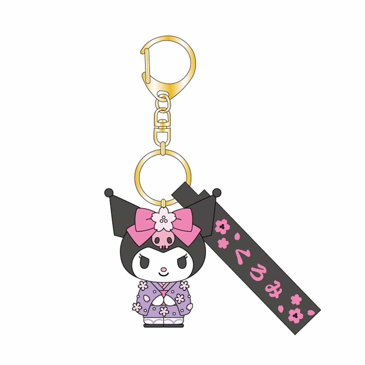 Kuromi Kimono Keychain