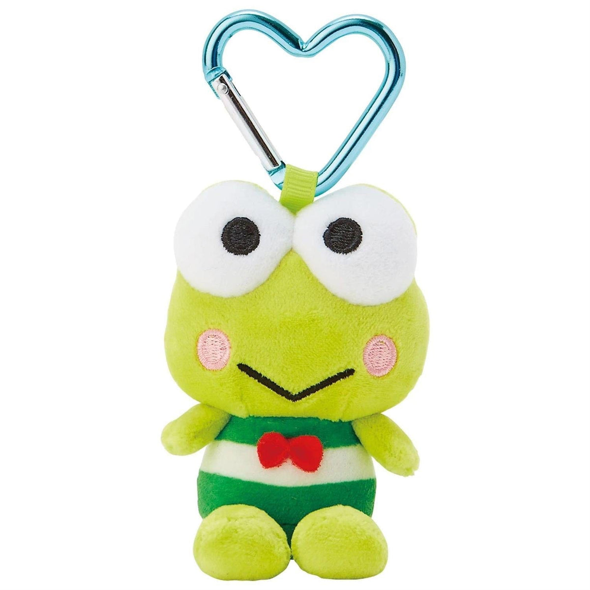 Keroppi Plush Mascot Keychain