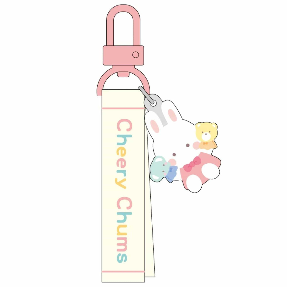 Cheery Chums Strap Keychain