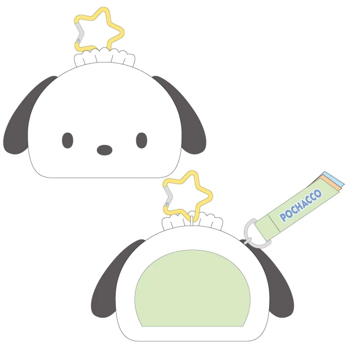 Pochacco Window Pouch