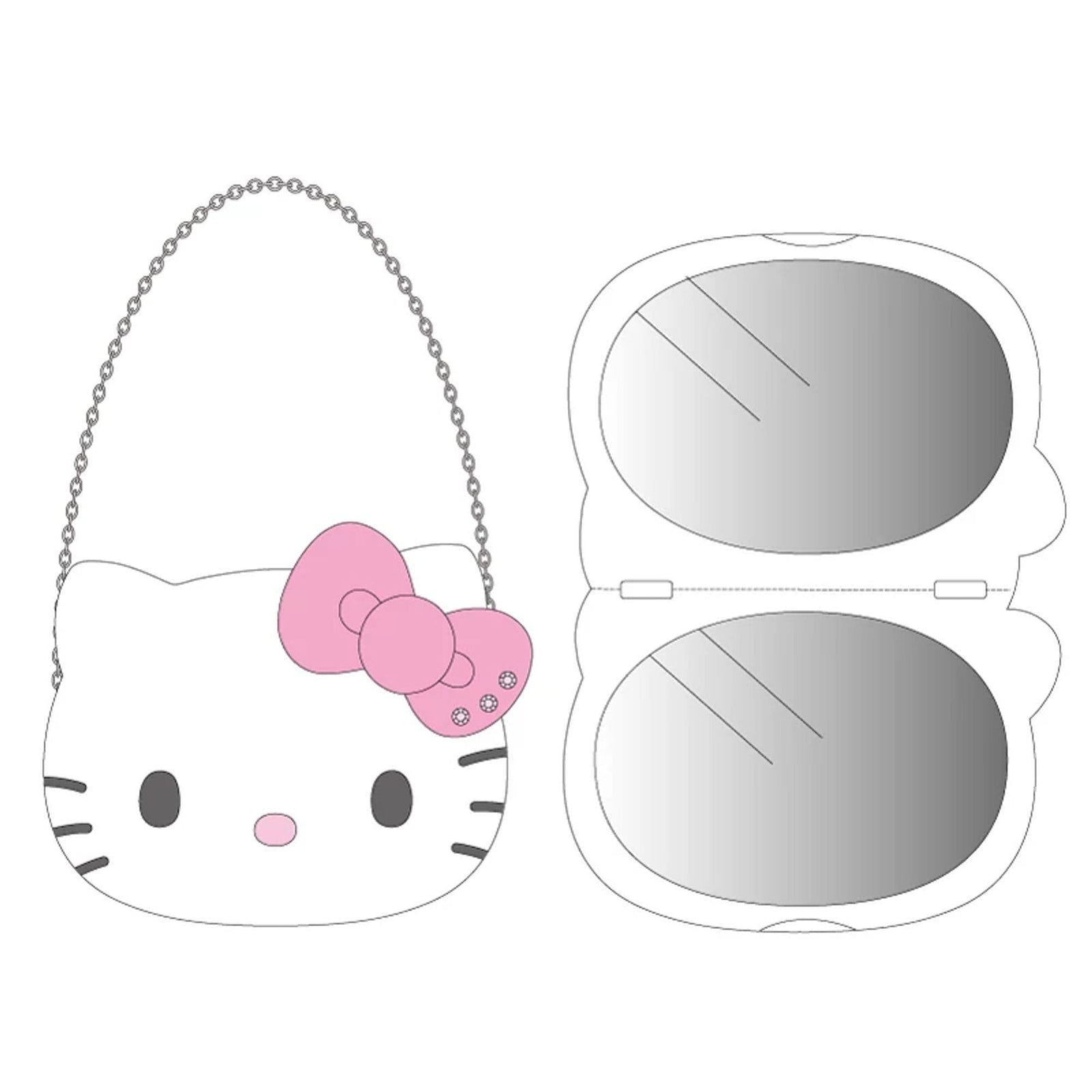 Hello Kitty Pink Compact Mirror