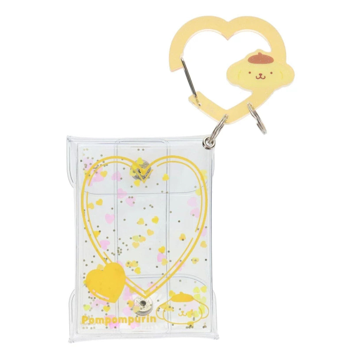 Pompompurin Hearts Display Pouch Keychain