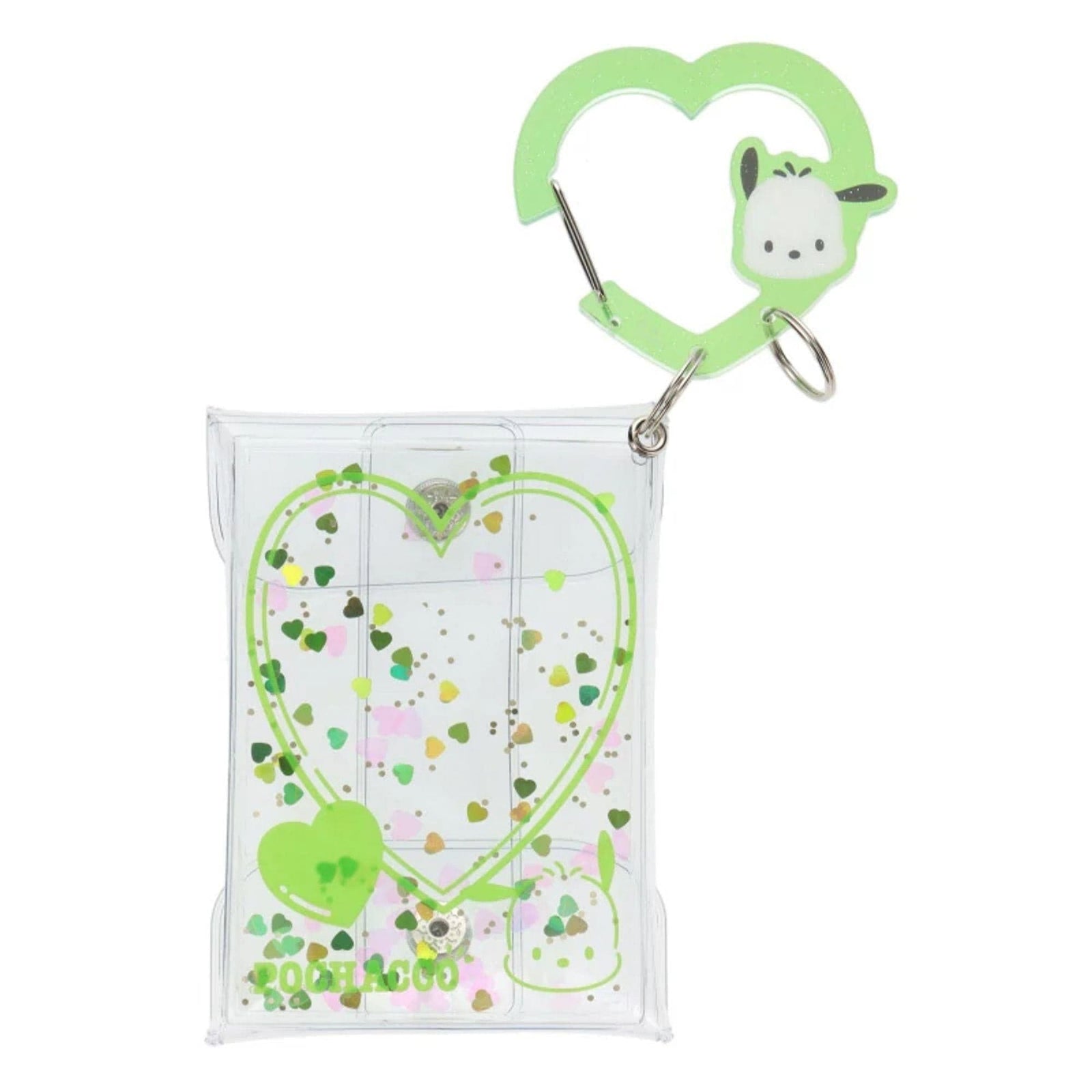 Pochacco Hearts Display Pouch Keychain