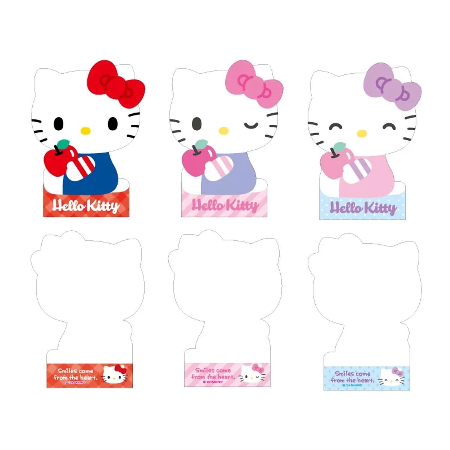 Hello Kitty Classic Diecut Memo Pad