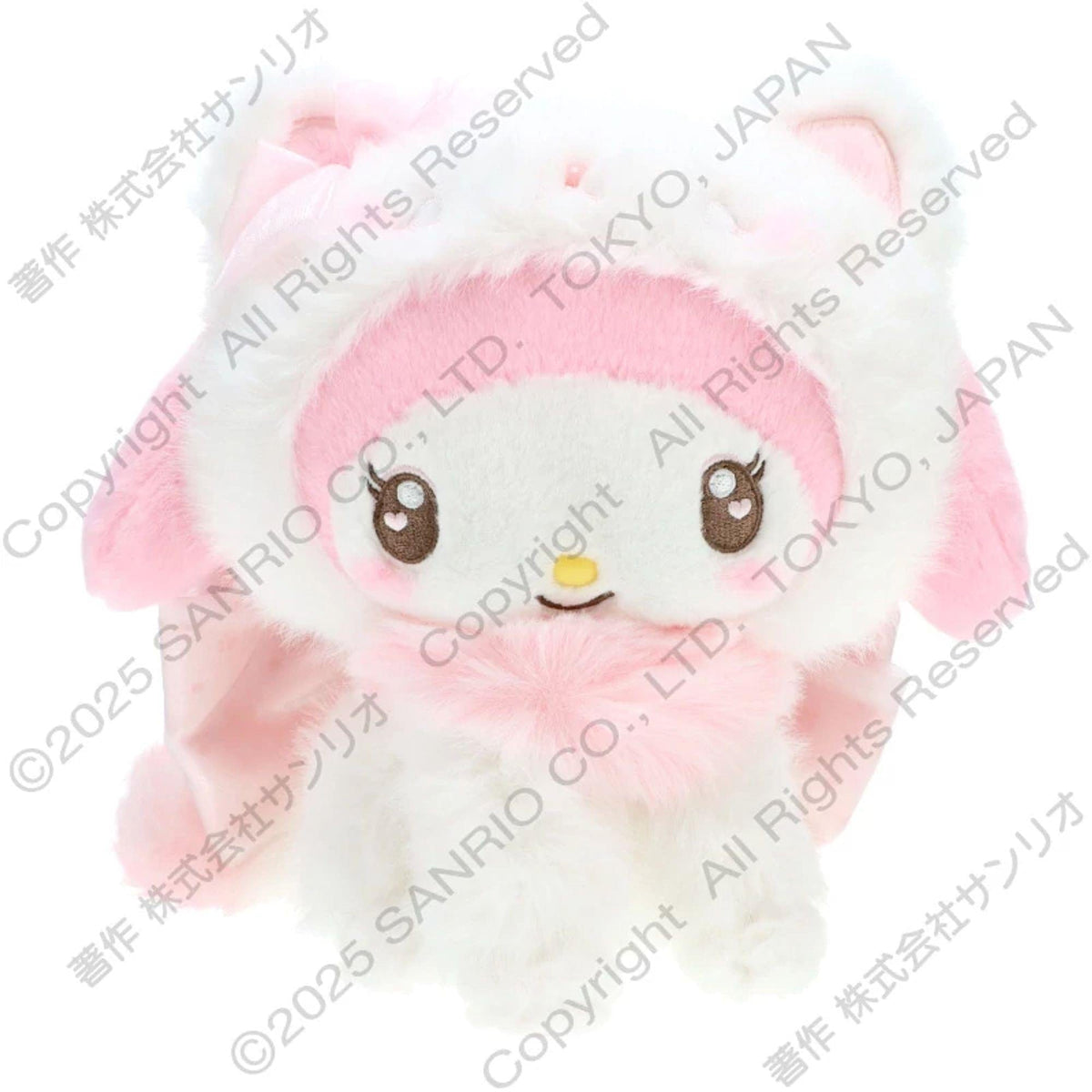 My Melody Kitten Bow Plush