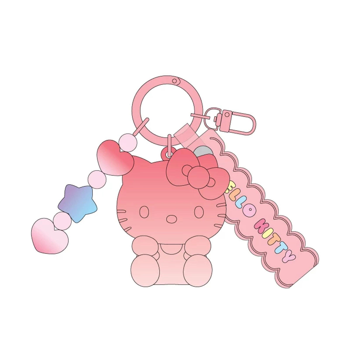 Hello Kitty Gummy Bear Collection Keychain