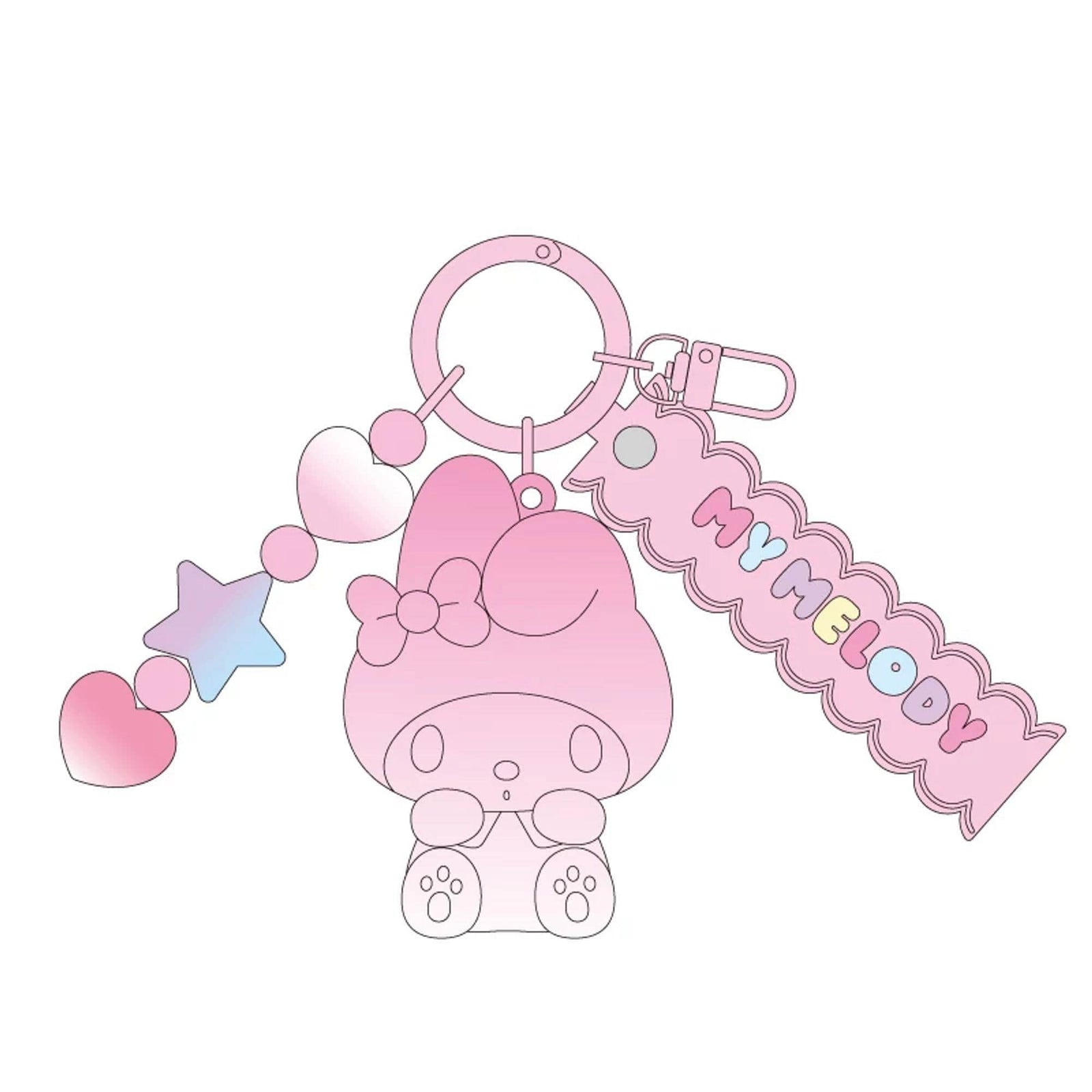 My Melody Gummy Bear Collection Keychain