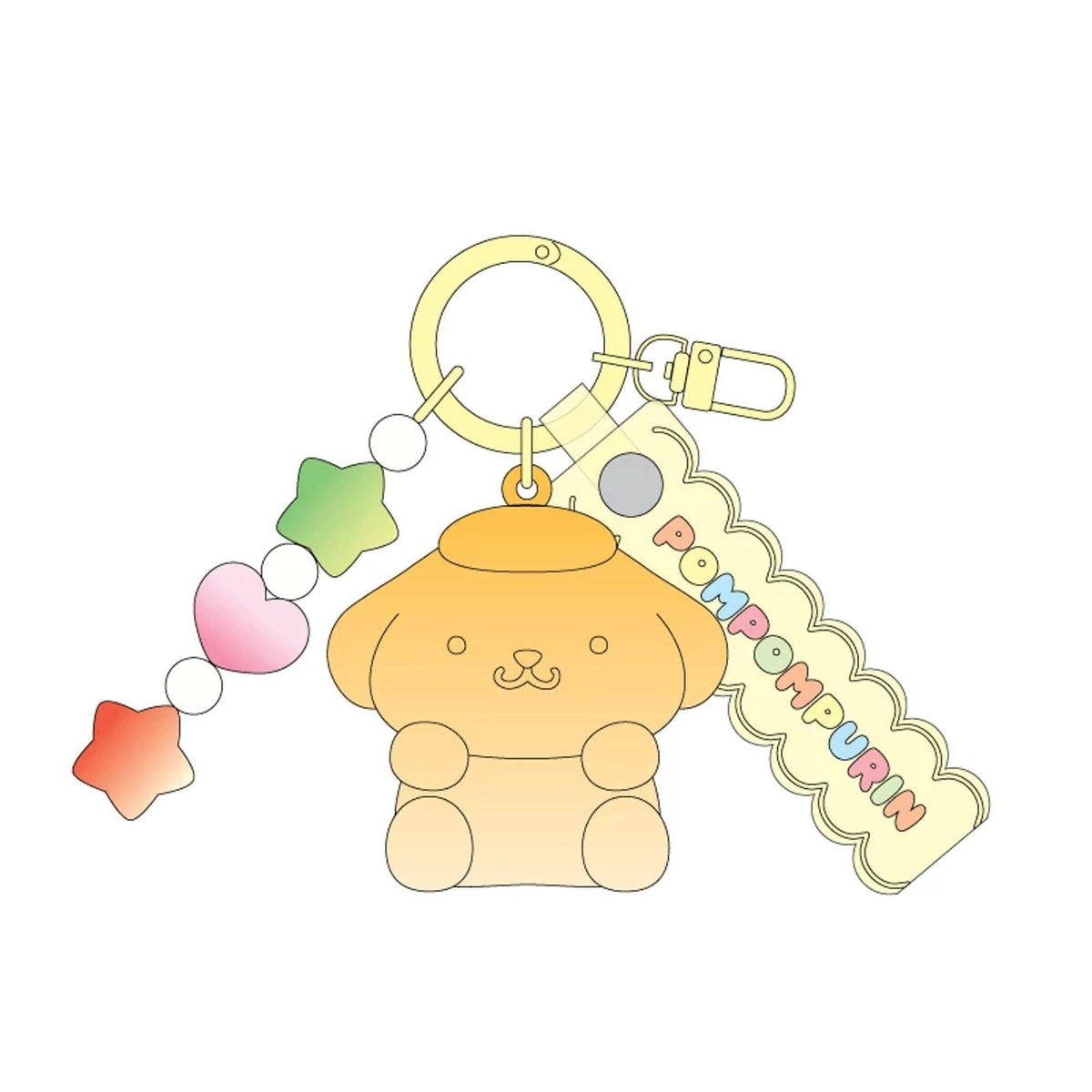 Pompompurin Gummy Bear Collection Keychain