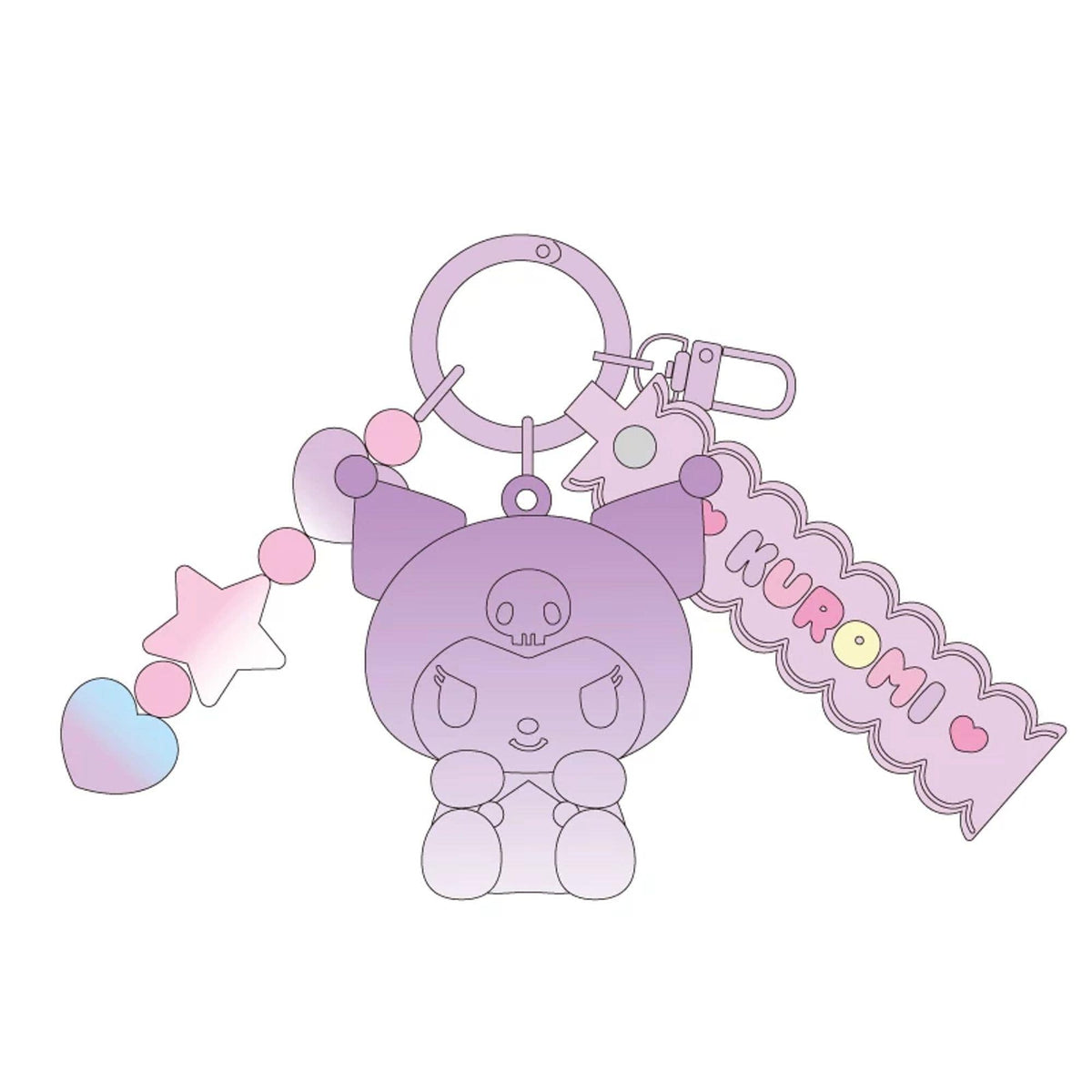 Kuromi Gummy Bear Collection Keychain