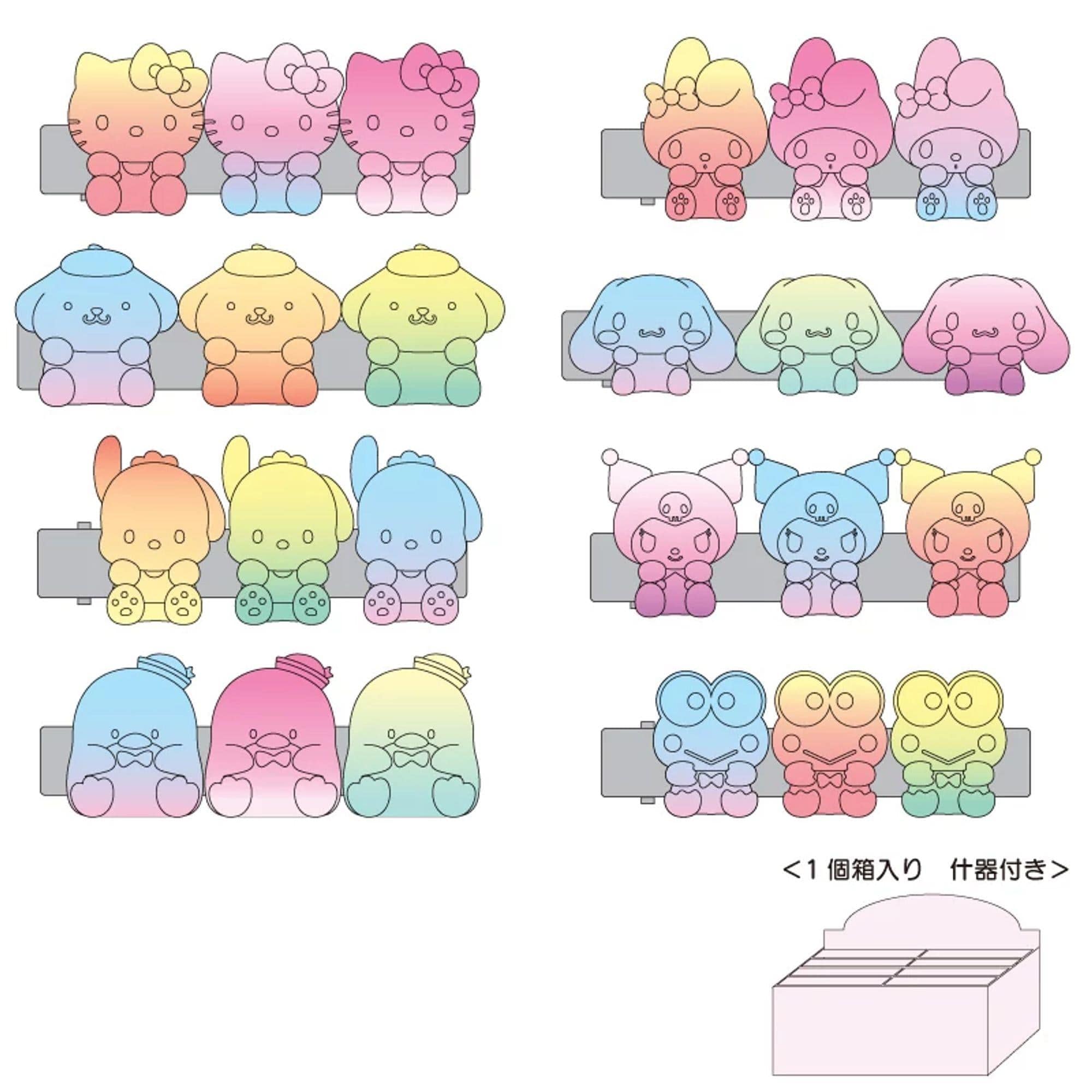 Sanrio Gummy Bear Collection Hair Clips Blind Box