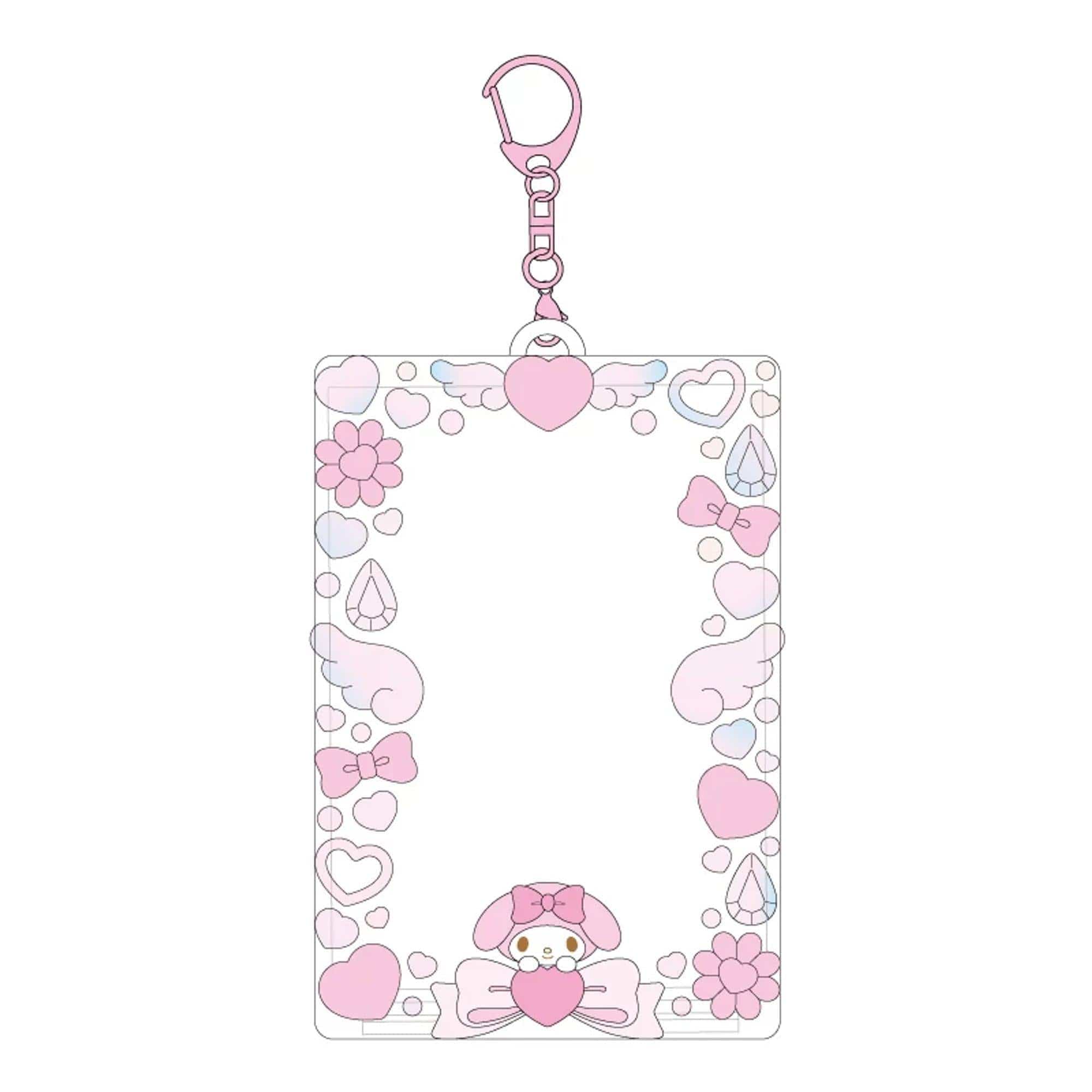 My Melody Photocard Holder Keychain