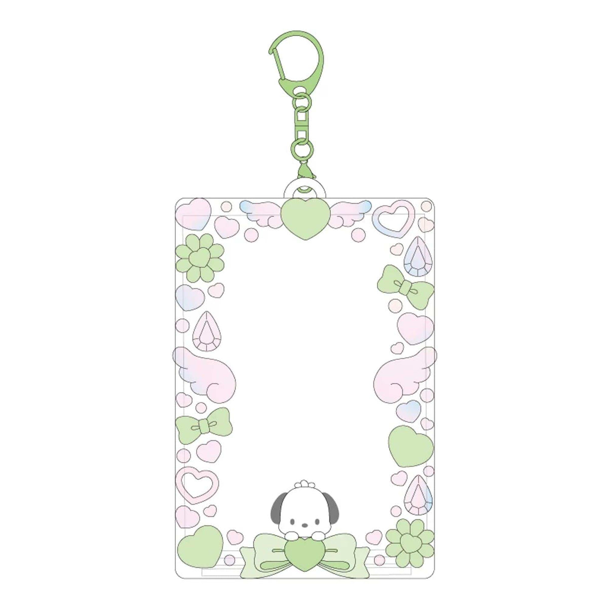 Pochcacco Photocard Holder Keychain